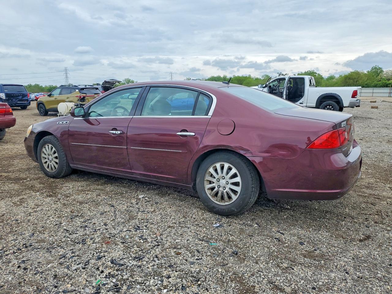 2007 Buick Lucerne Cx Maroon vin: 1G4HP57227U187517