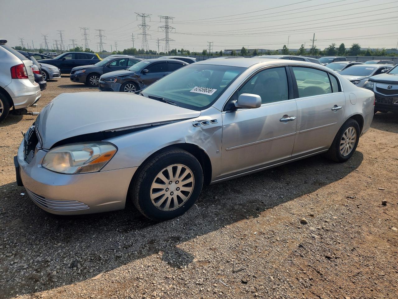 2008 Buick Lucerne Cx Silver vin: 1G4HP57228U107621