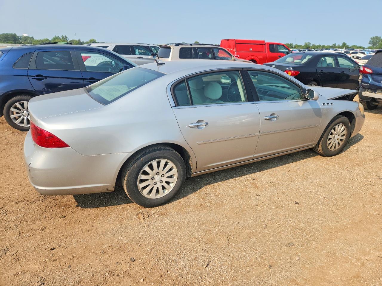 2008 Buick Lucerne Cx Silver vin: 1G4HP57228U107621