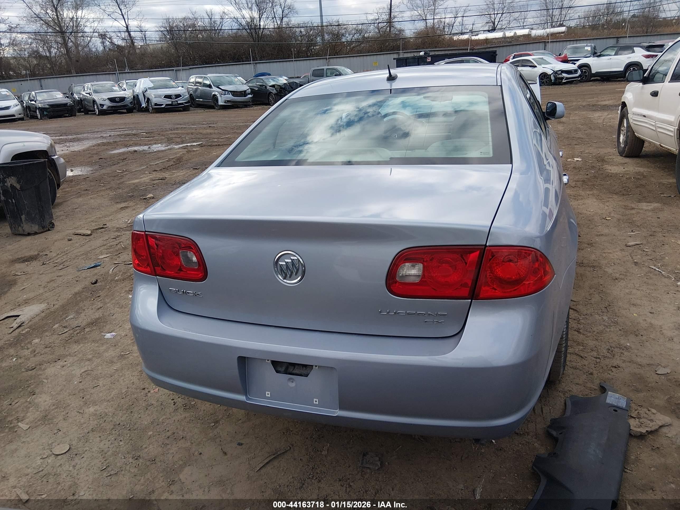 2006 Buick Lucerne Cx Gray vin: 1G4HP57236U147414