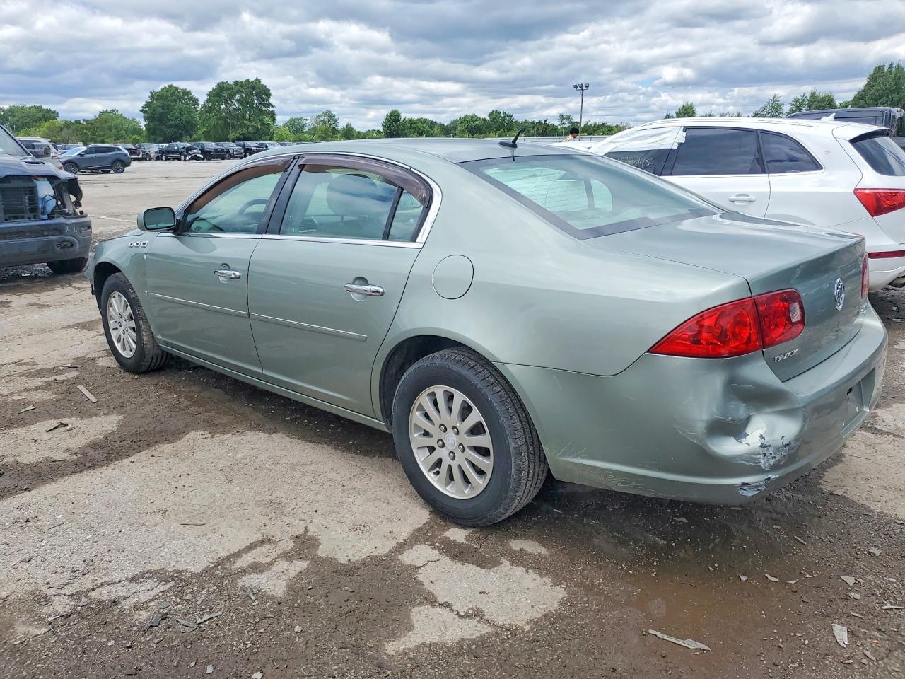2007 Buick Lucerne Cx Green vin: 1G4HP57237U145034