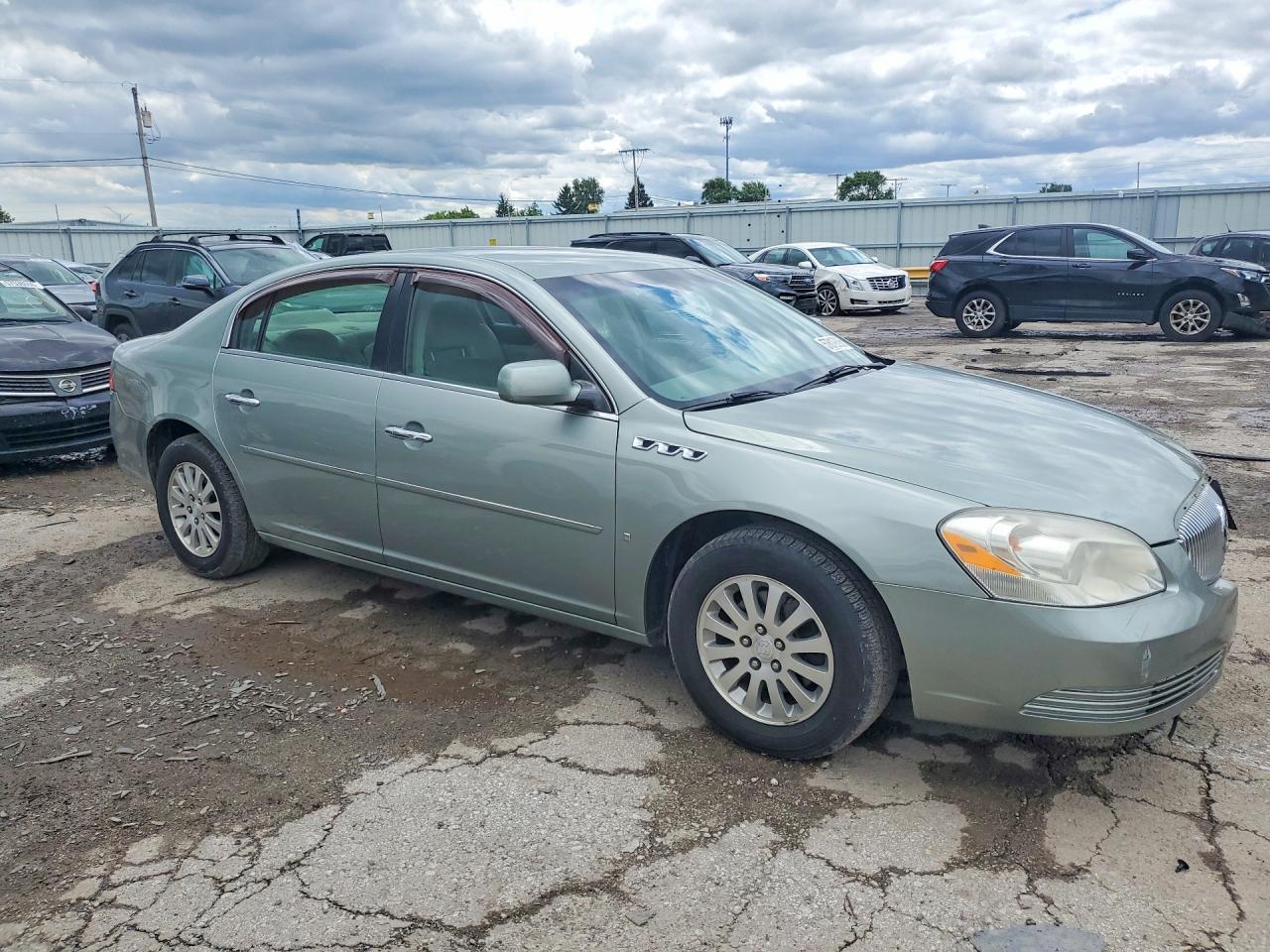 2007 Buick Lucerne Cx Green vin: 1G4HP57237U145034