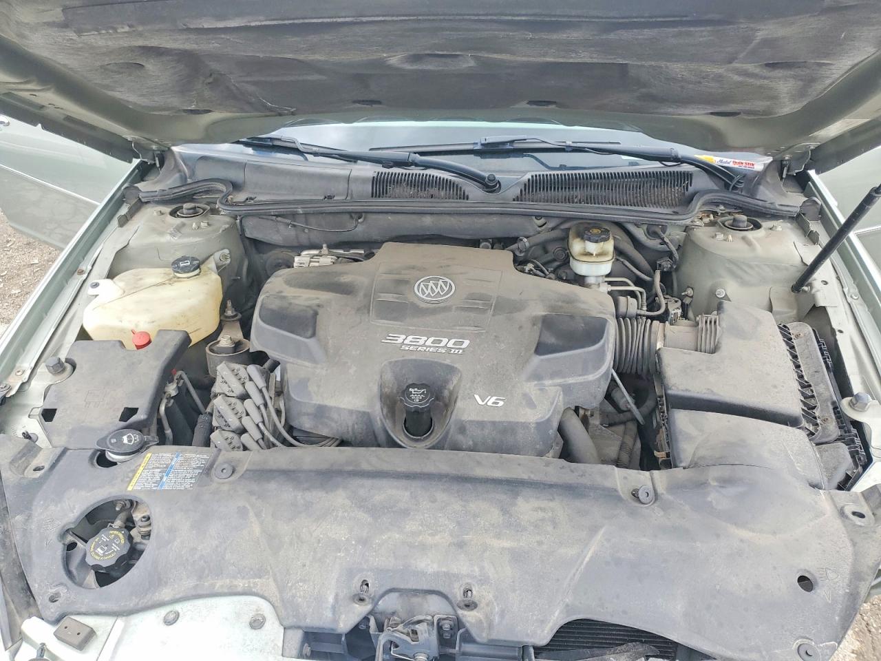 2007 Buick Lucerne Cx Green vin: 1G4HP57237U145034