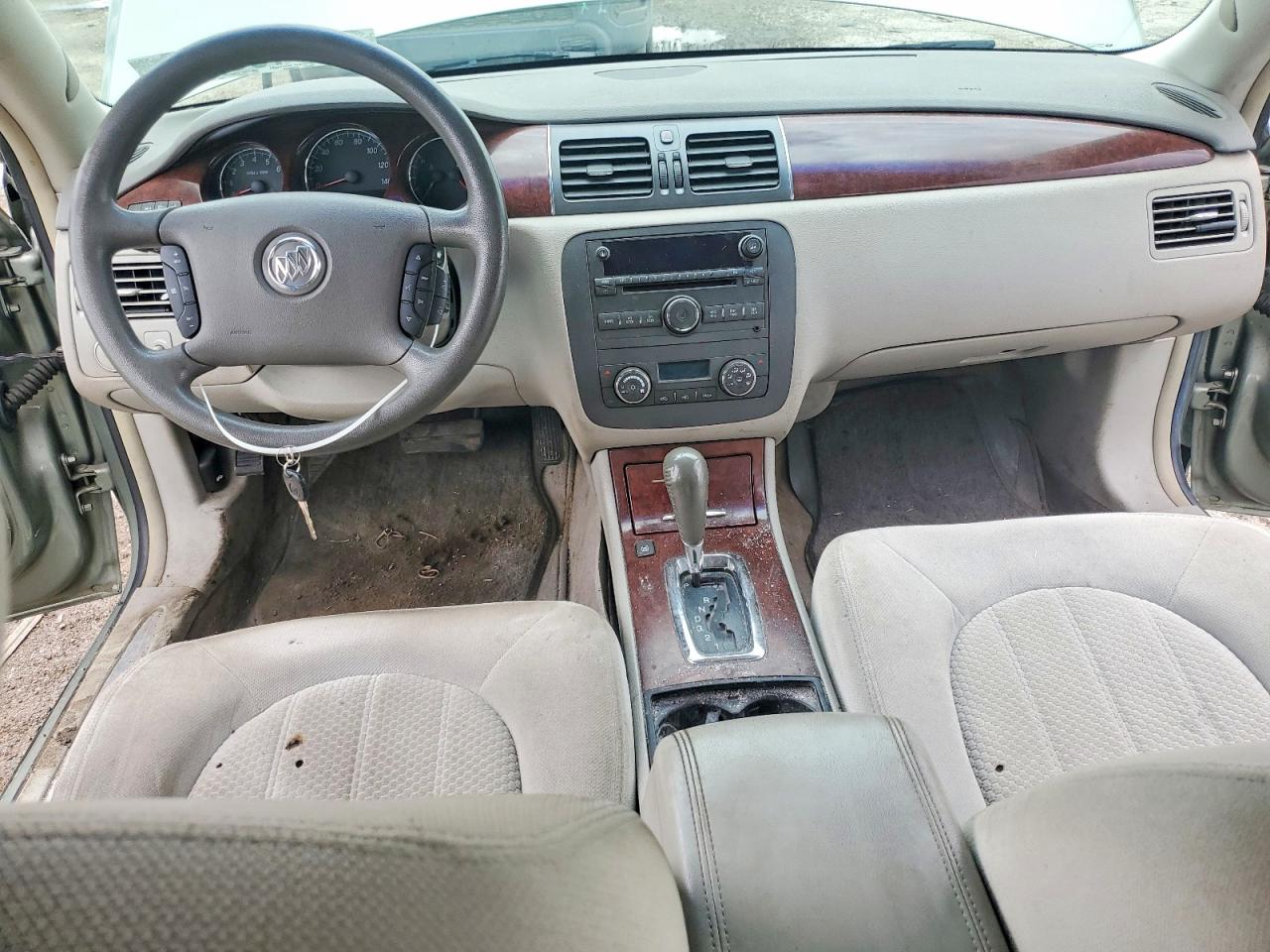2007 Buick Lucerne Cx Green vin: 1G4HP57237U145034