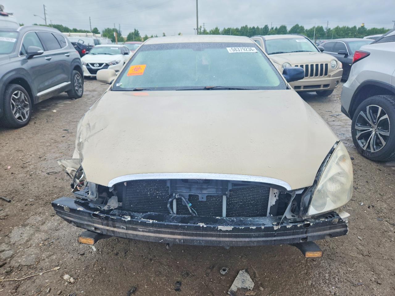 2007 Buick Lucerne Cx Gold vin: 1G4HP57237U189907