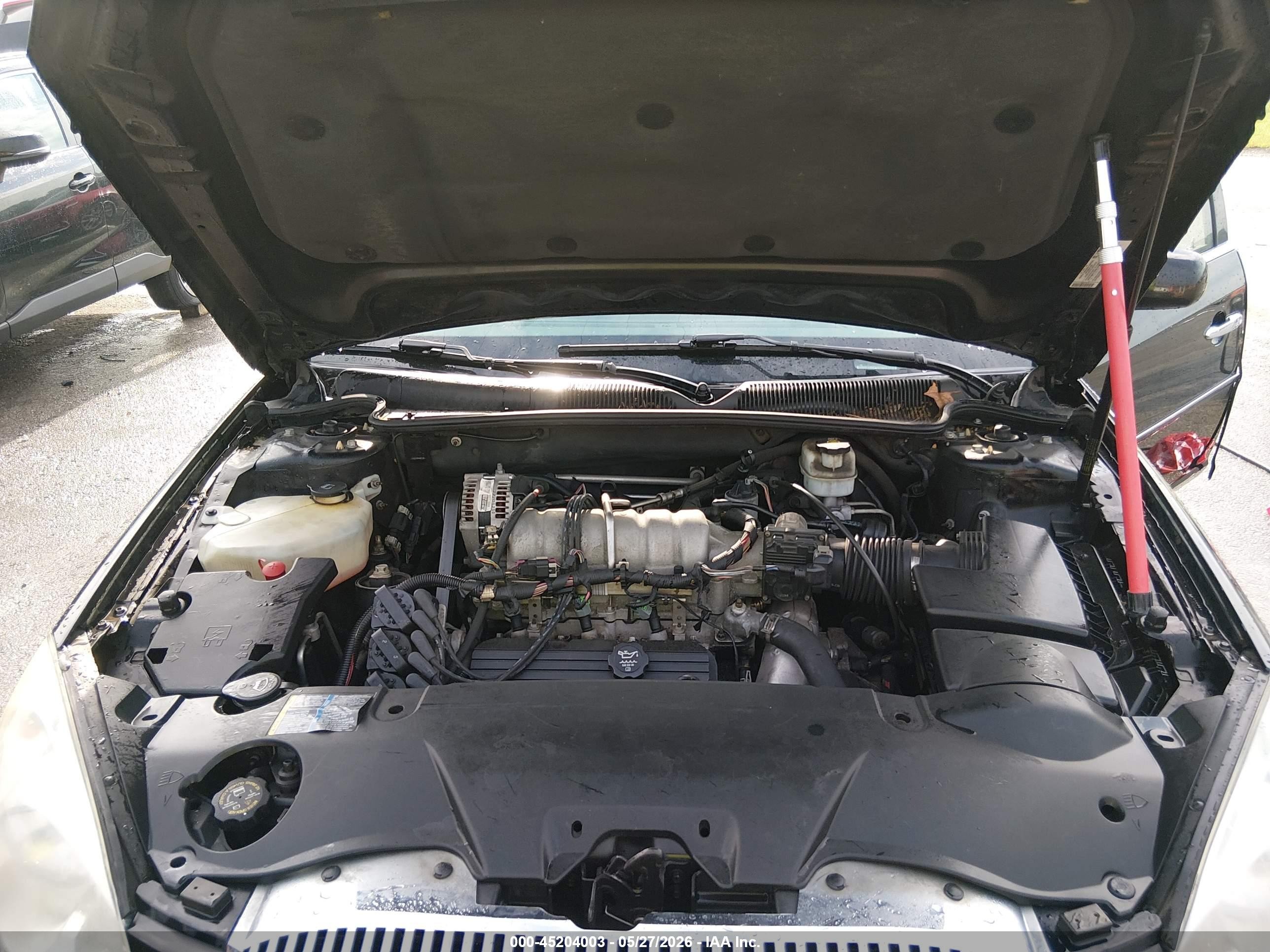 2007 Buick Lucerne Cx Black vin: 1G4HP57237U217396