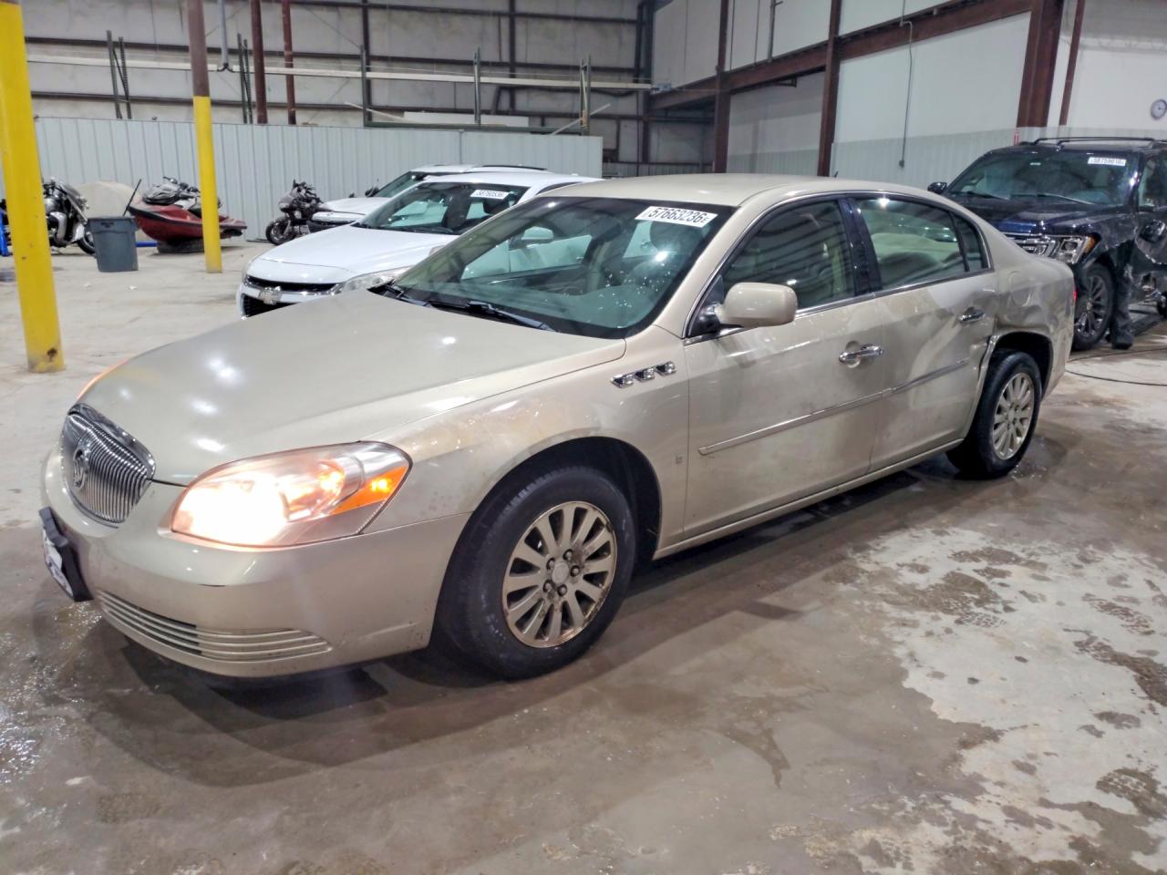 2007 Buick Lucerne Cx Beige vin: 1G4HP57237U231007