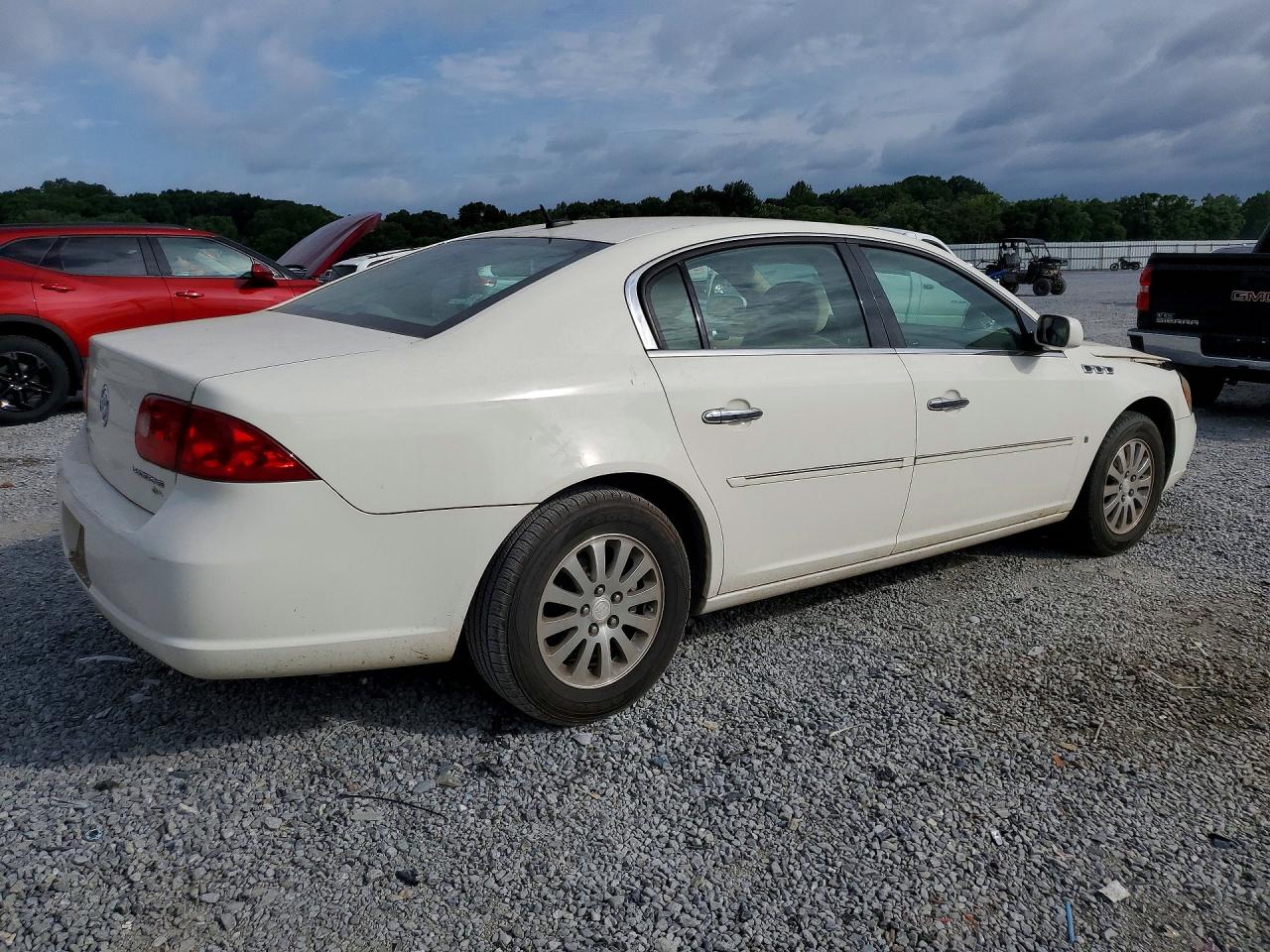 2008 Buick Lucerne Cx Белый vin: 1G4HP57238U203600