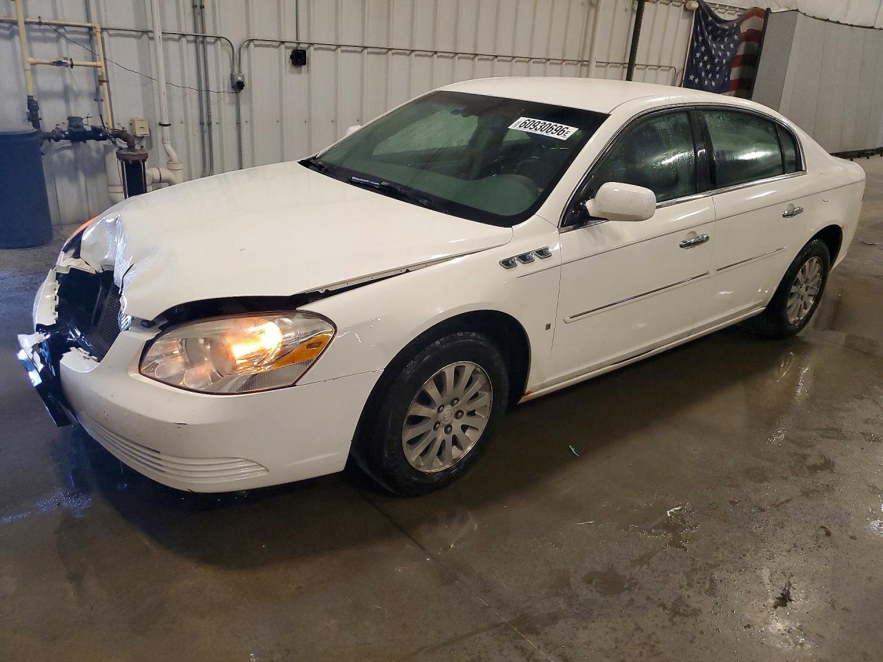 2006 Buick Lucerne Cx White vin: 1G4HP57246U154405