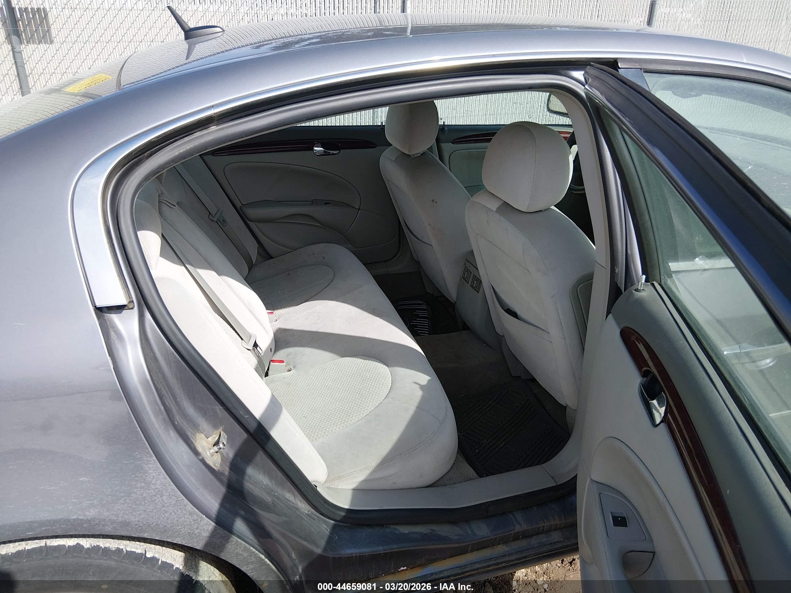 2008 Buick Lucerne Cx Gray vin: 1G4HP57248U114876