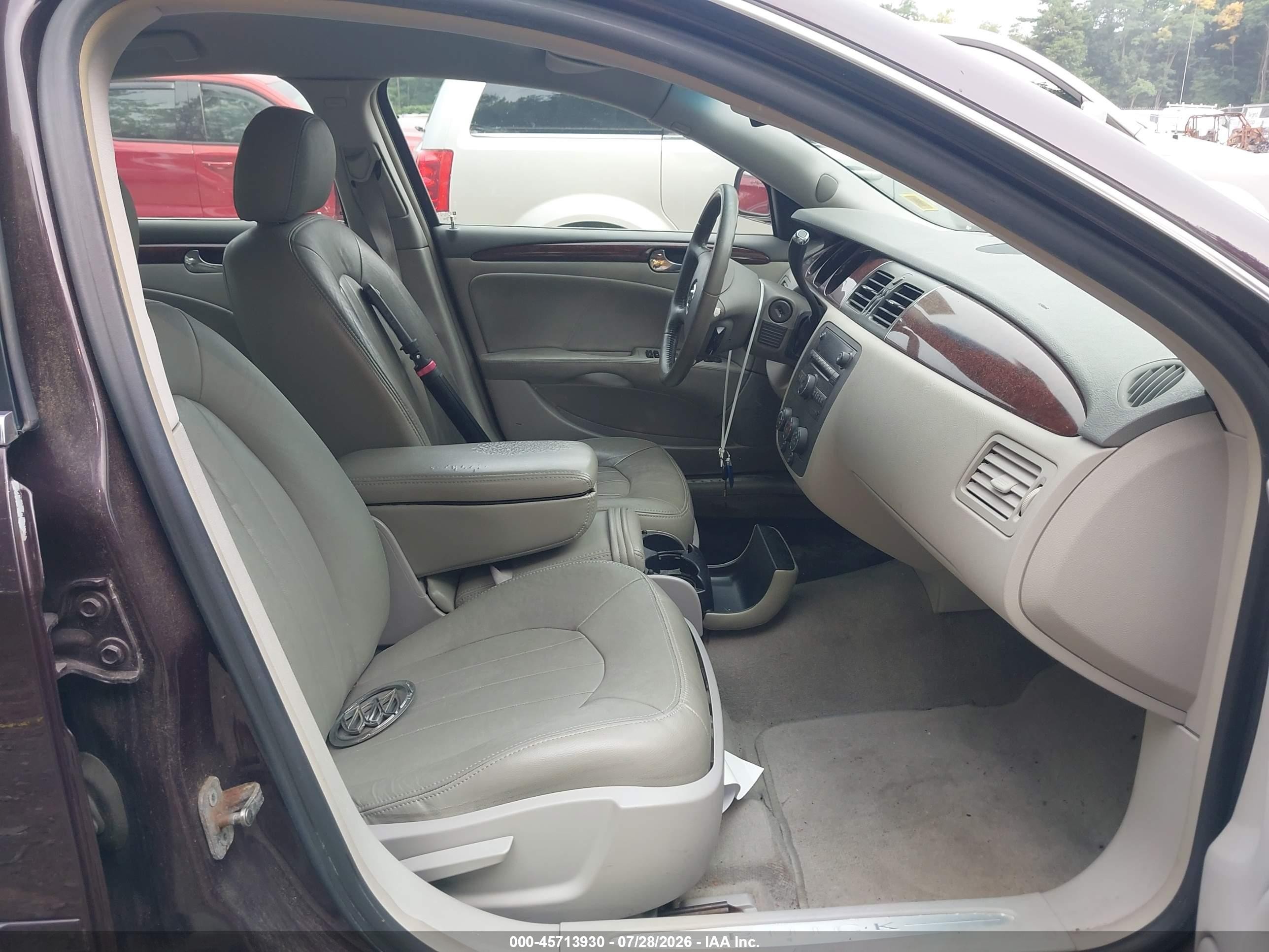 2008 Buick Lucerne Cx Purple vin: 1G4HP57248U208952