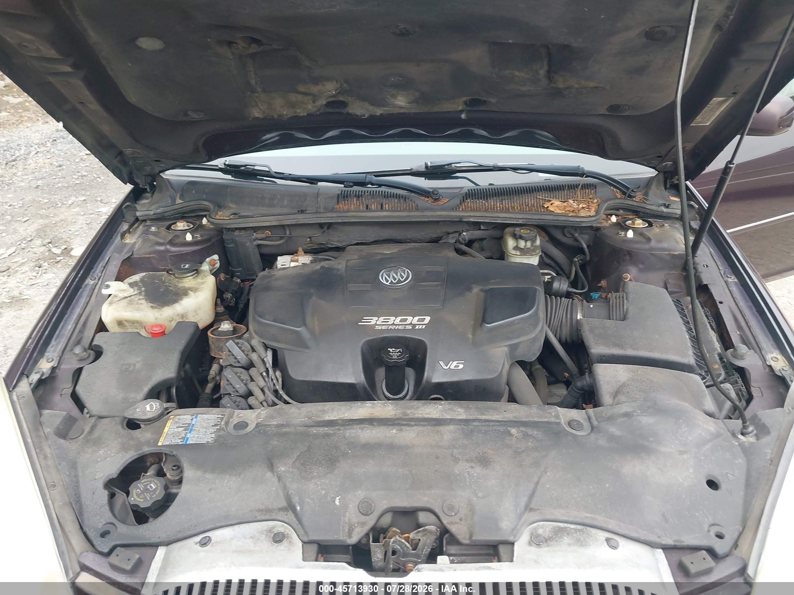 2008 Buick Lucerne Cx Purple vin: 1G4HP57248U208952