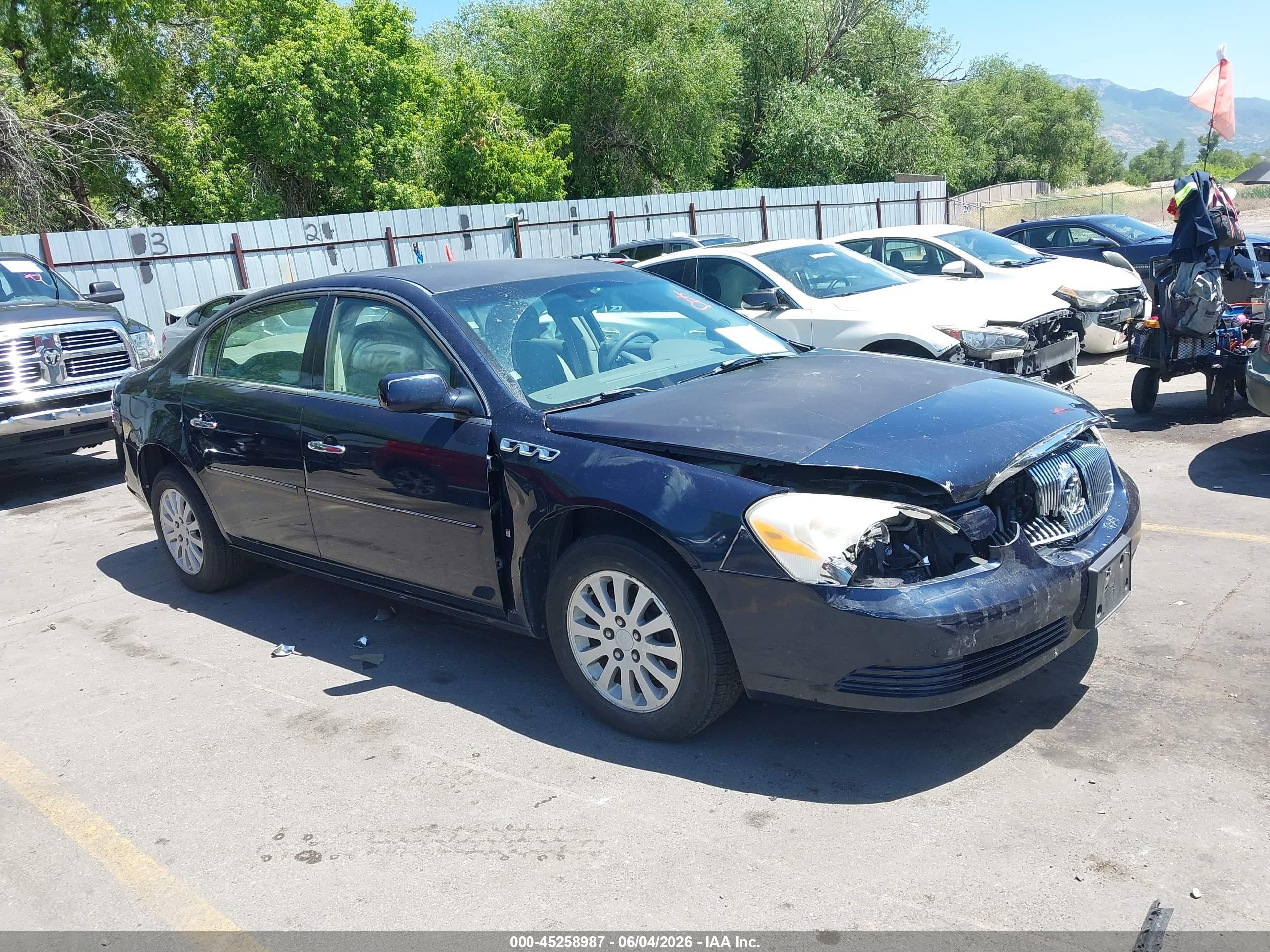 2006 Buick Lucerne Cx Dark Blue vin: 1G4HP57256U155322