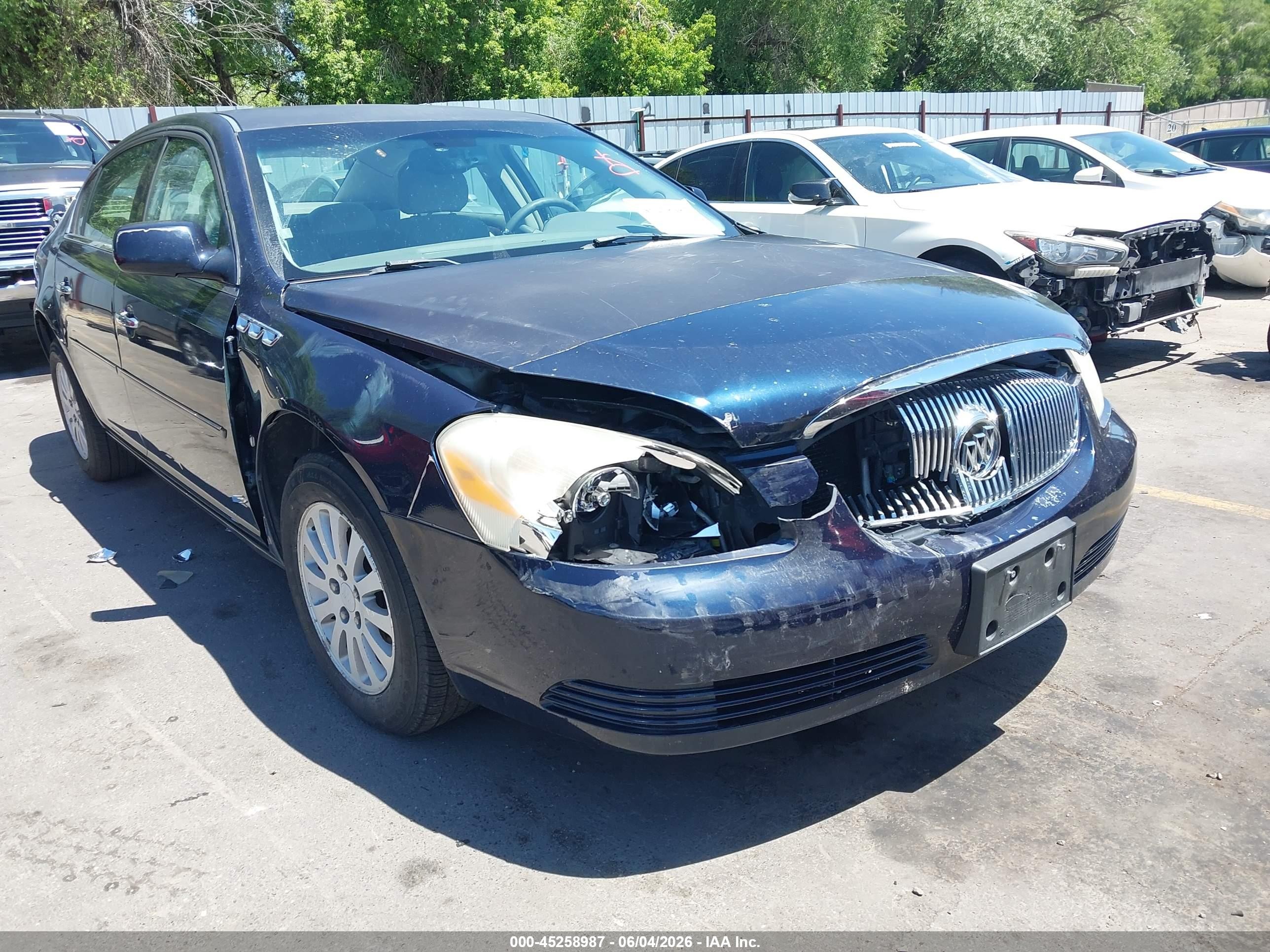 2006 Buick Lucerne Cx Dark Blue vin: 1G4HP57256U155322