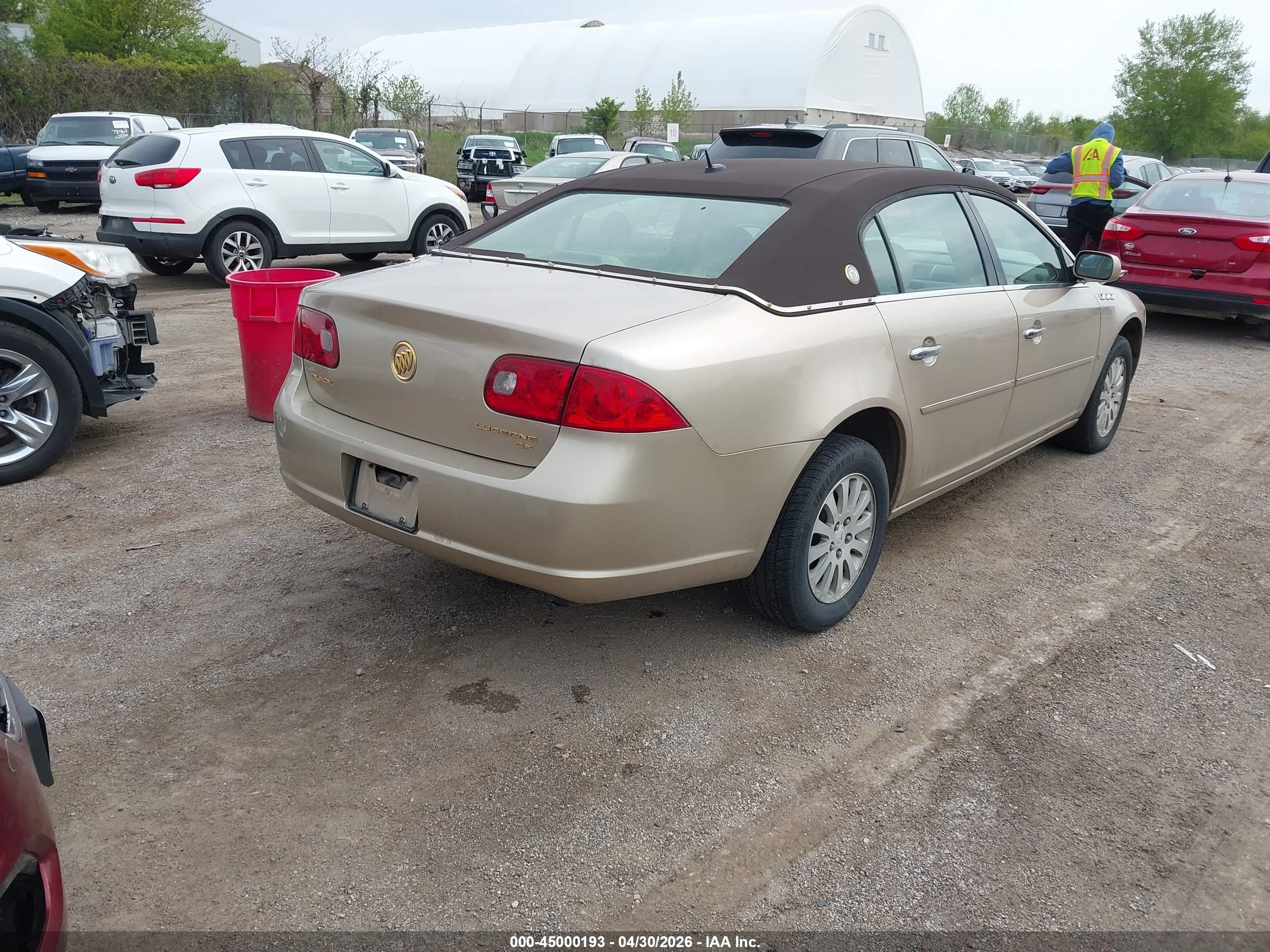 2006 Buick Lucerne Cx Желто-коричневый vin: 1G4HP57256U196209