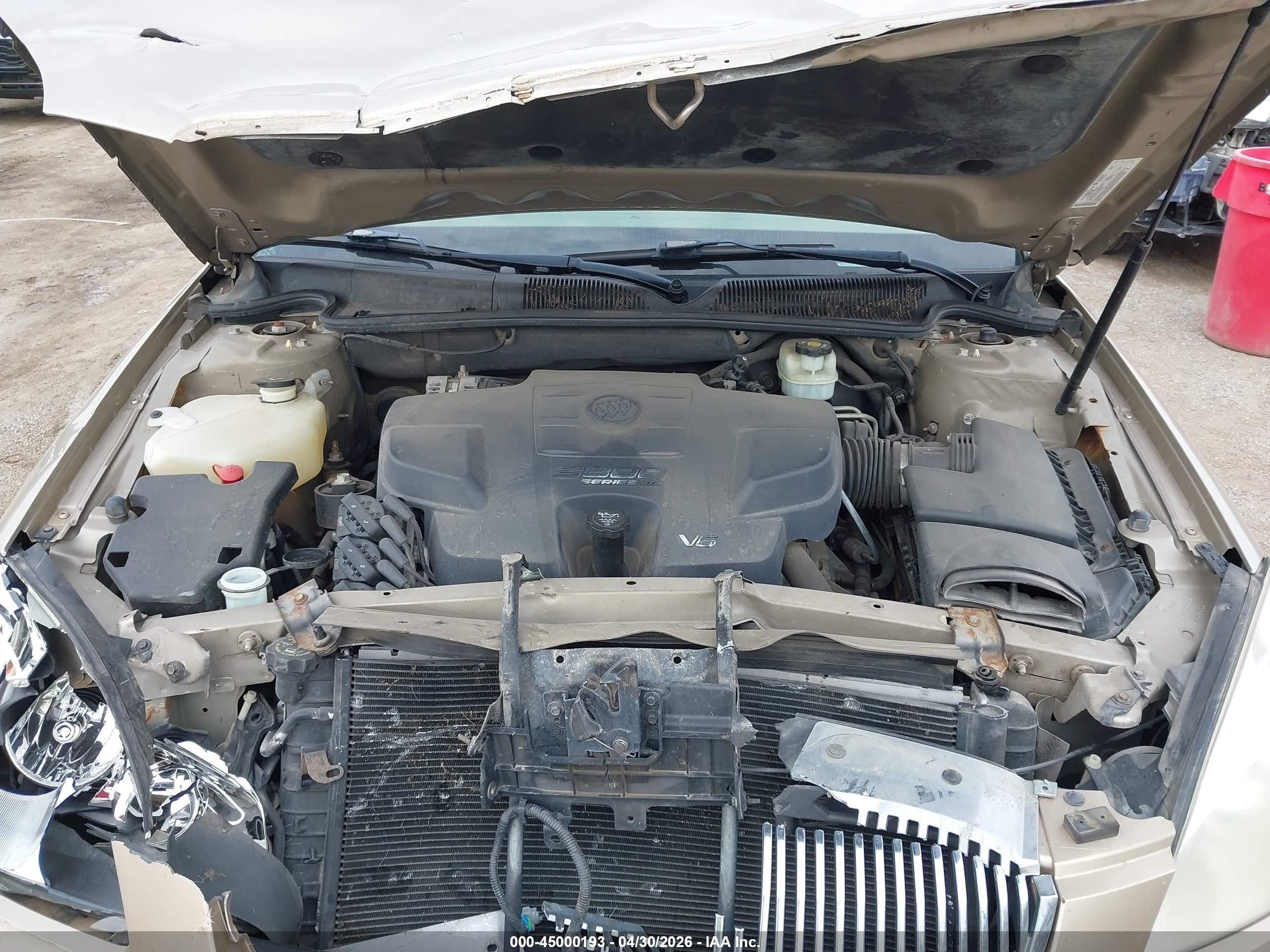 2006 Buick Lucerne Cx Желто-коричневый vin: 1G4HP57256U196209