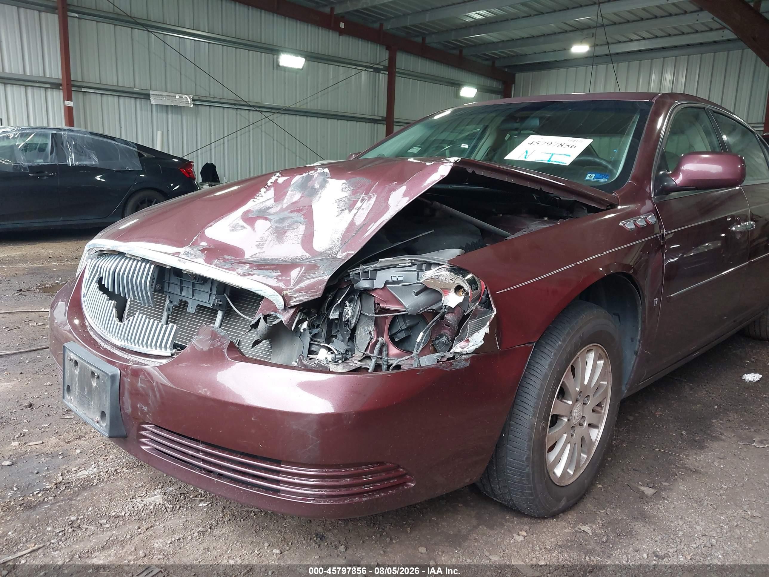 2007 Buick Lucerne Cx Purple vin: 1G4HP57257U176950