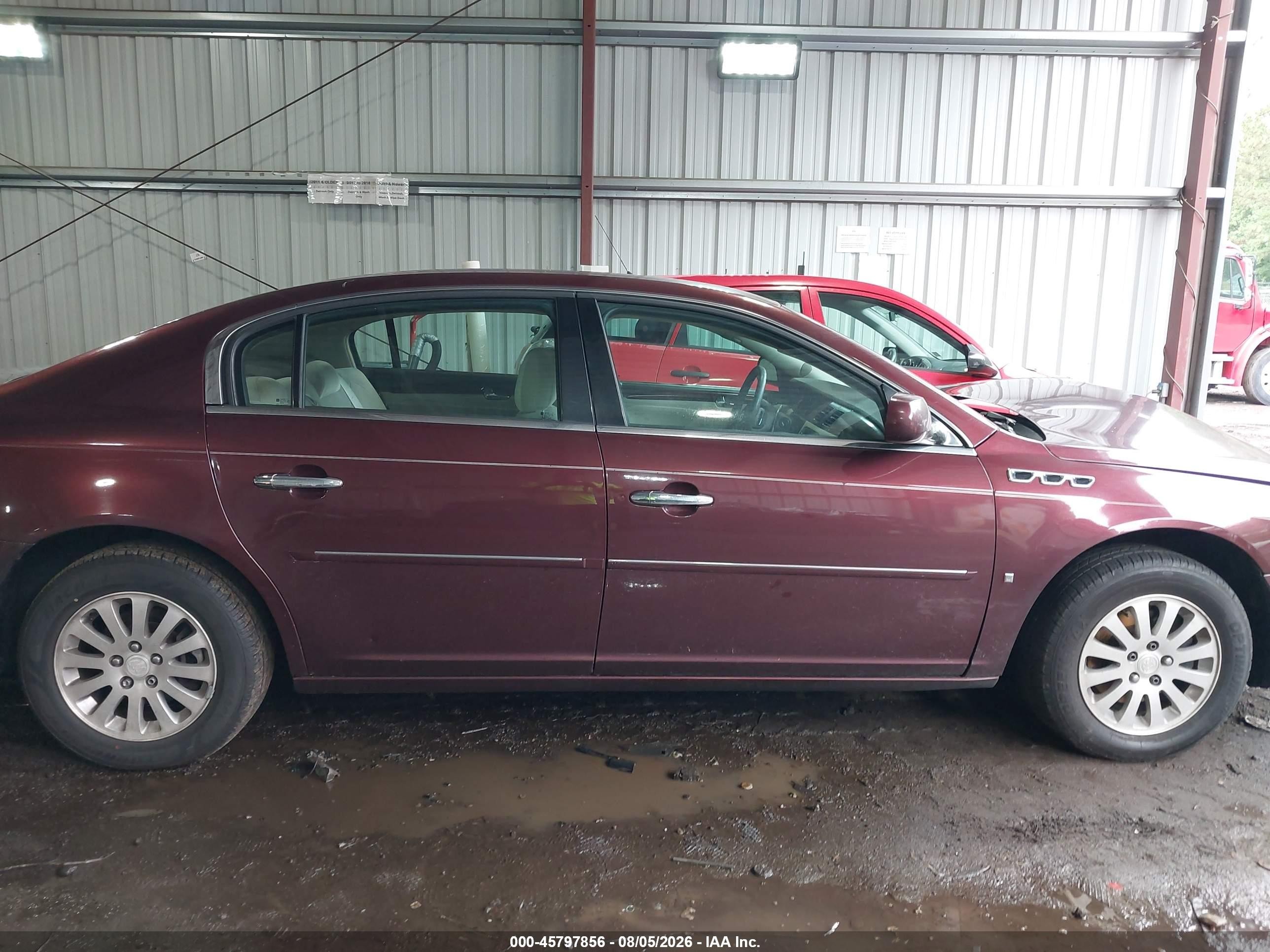 2007 Buick Lucerne Cx Purple vin: 1G4HP57257U176950