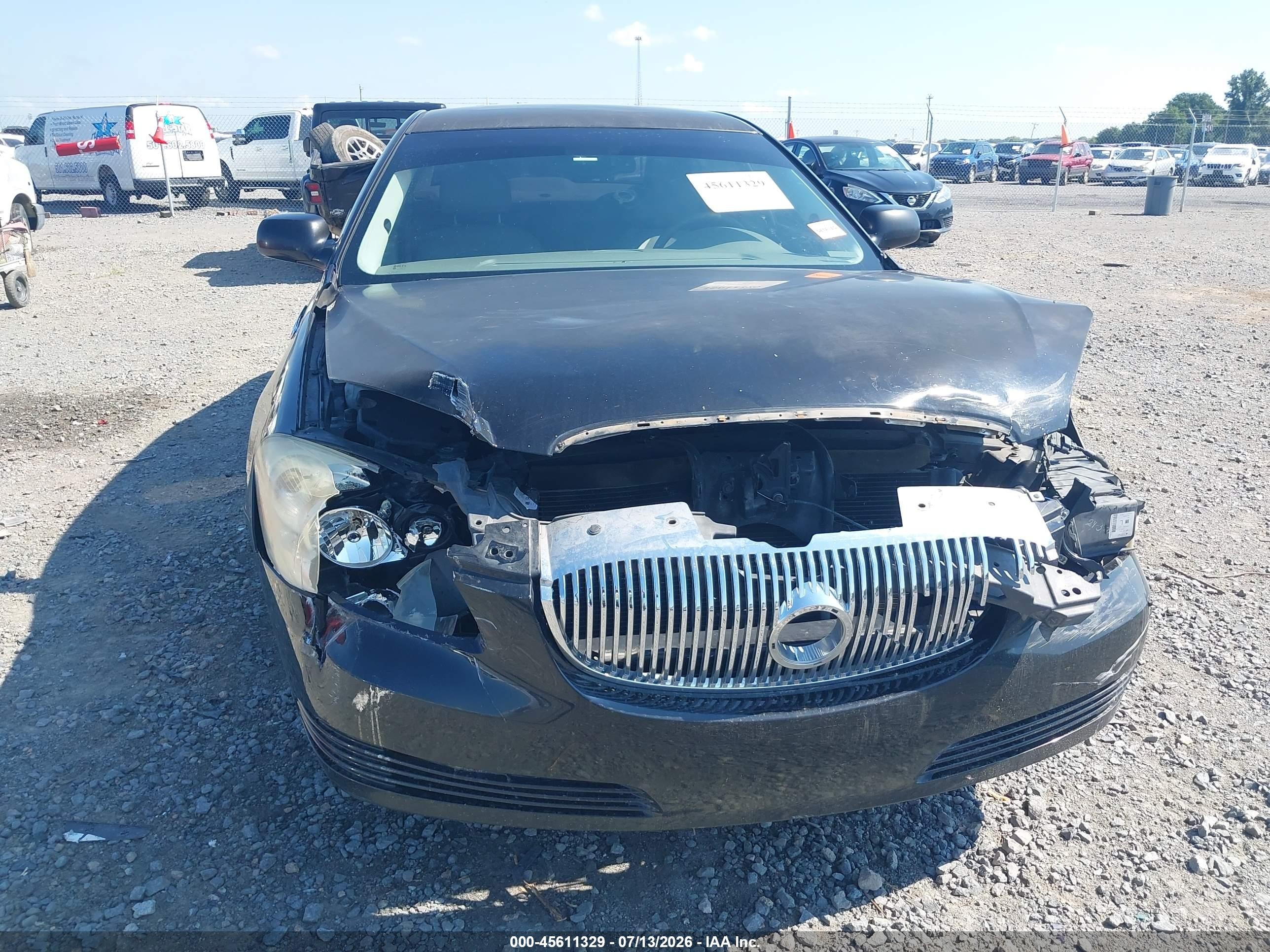 2007 Buick Lucerne Cx Black vin: 1G4HP57257U227086