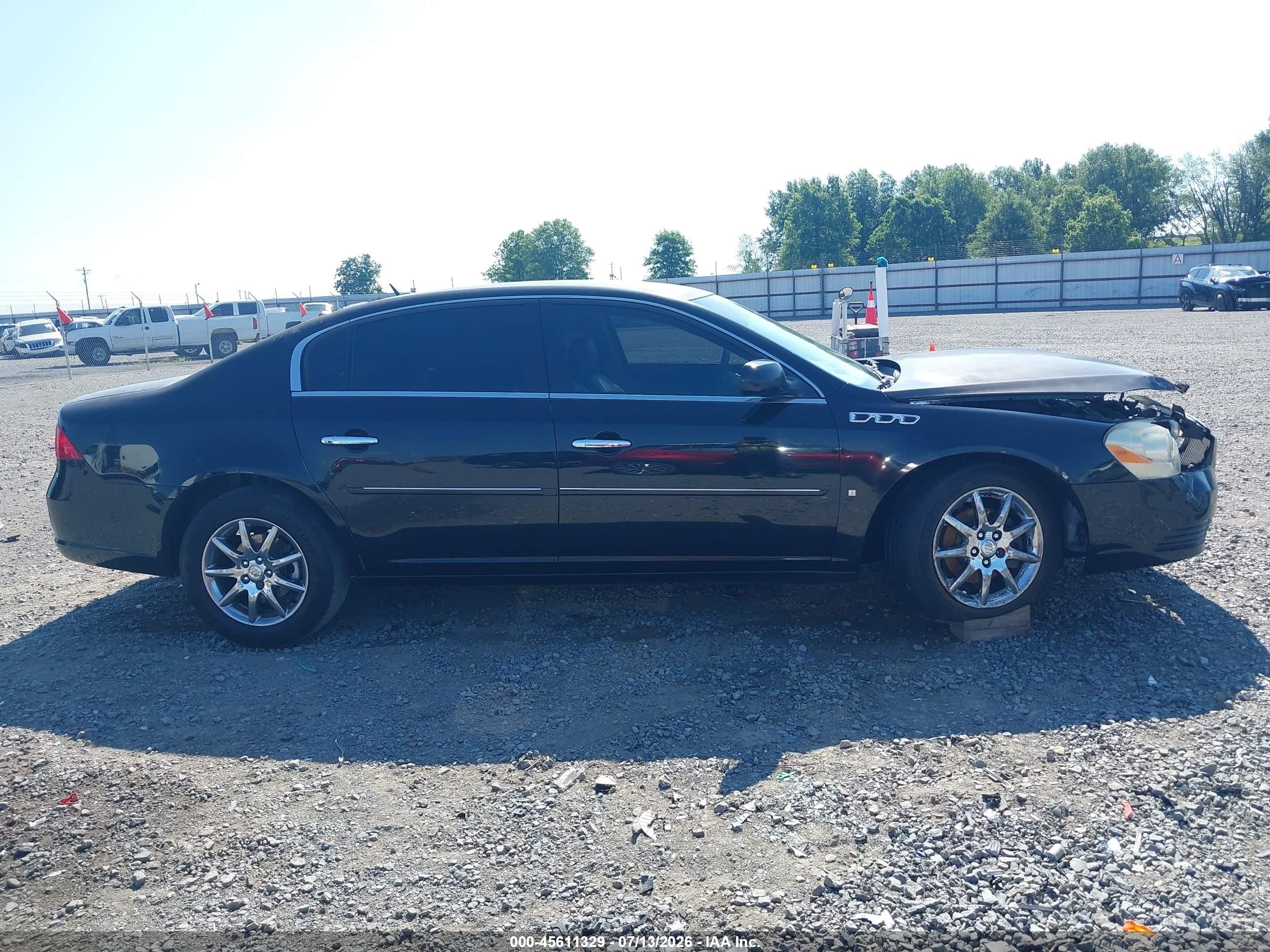 2007 Buick Lucerne Cx Black vin: 1G4HP57257U227086