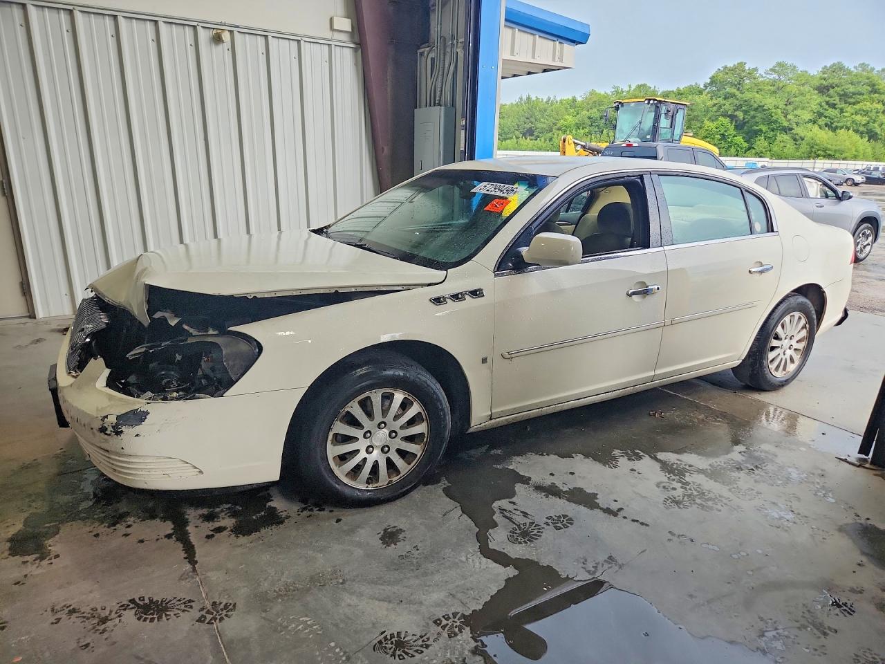 2008 Buick Lucerne Cx White vin: 1G4HP57258U184323