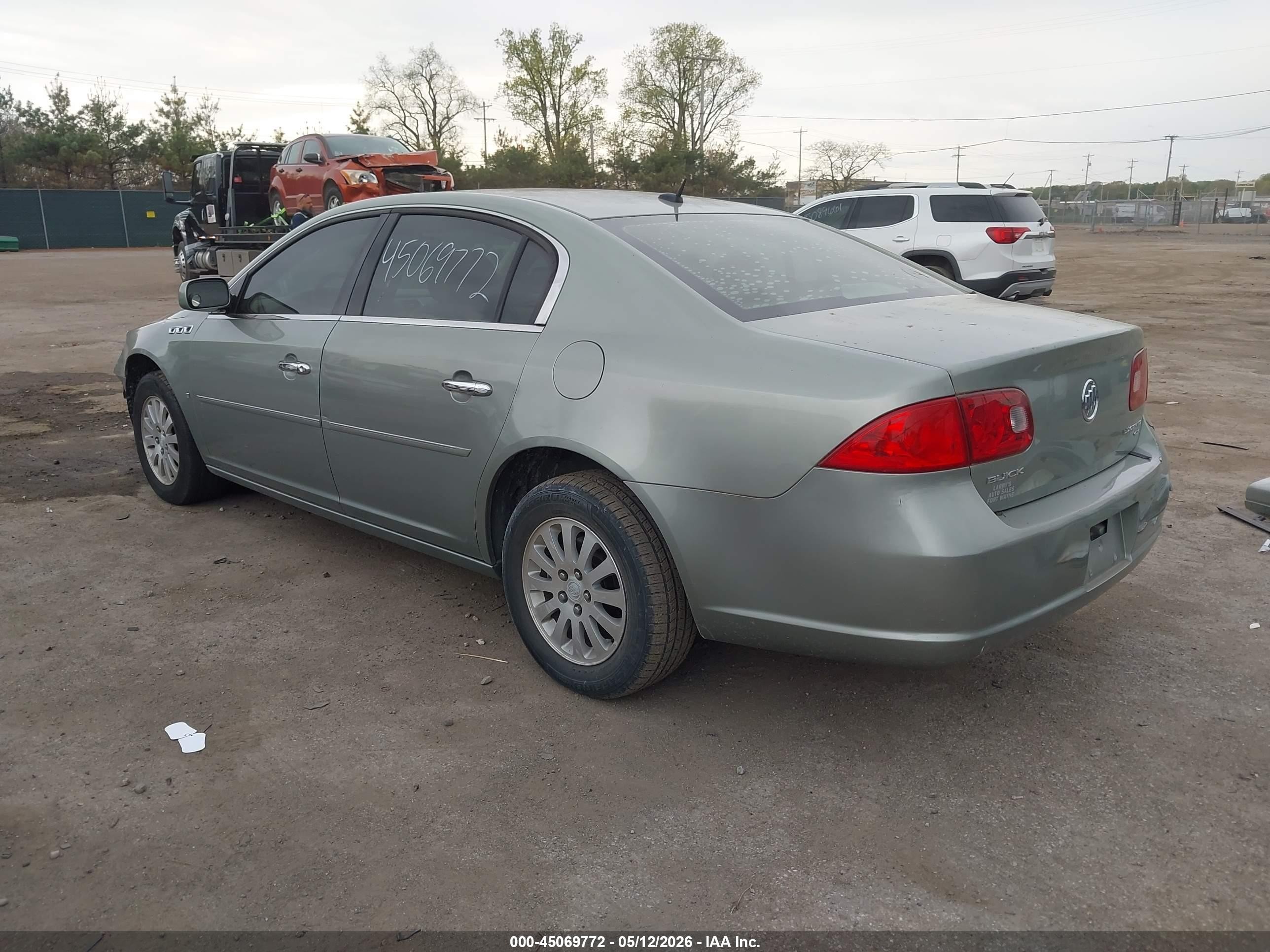 2006 Buick Lucerne Cx Green vin: 1G4HP57266U192203