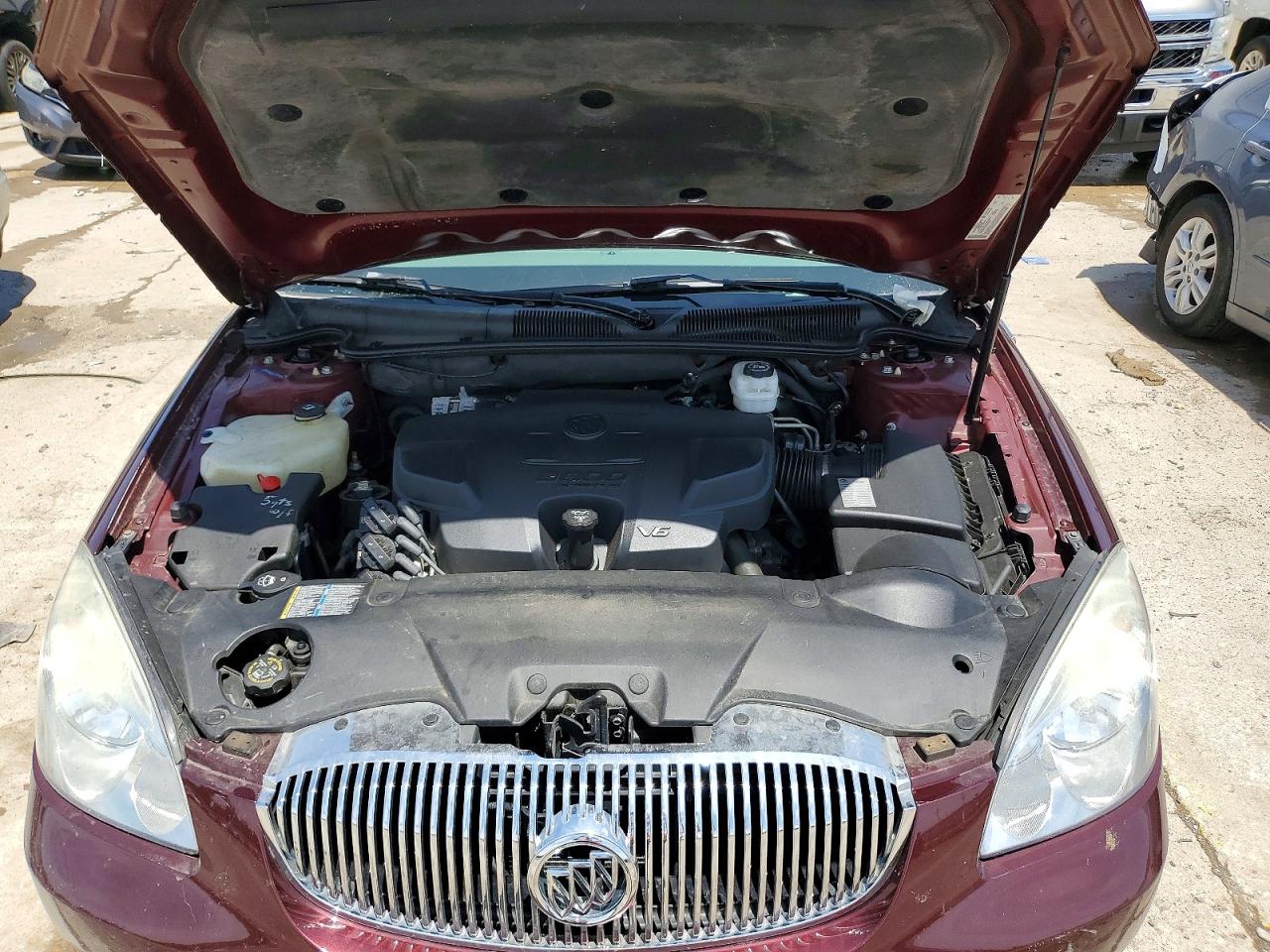 2006 Buick Lucerne Cx Burgundy vin: 1G4HP57266U213972