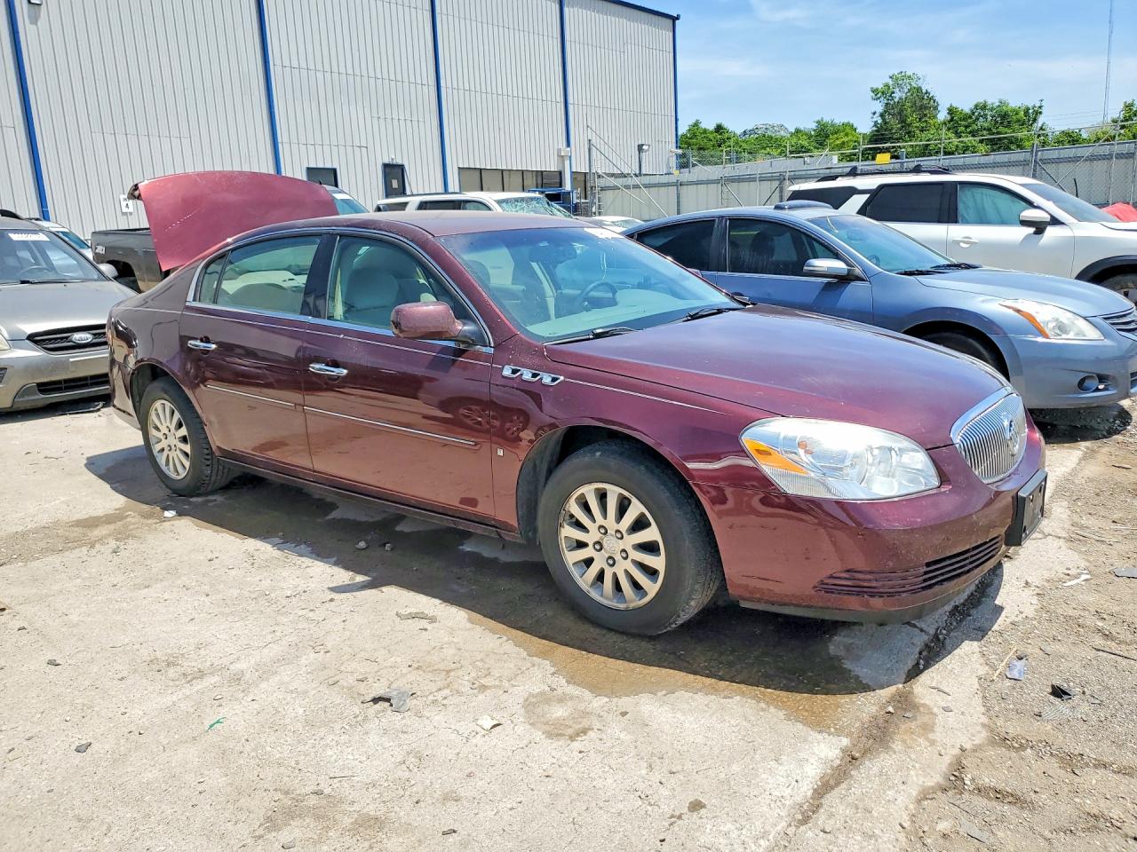 2006 Buick Lucerne Cx Burgundy vin: 1G4HP57266U213972
