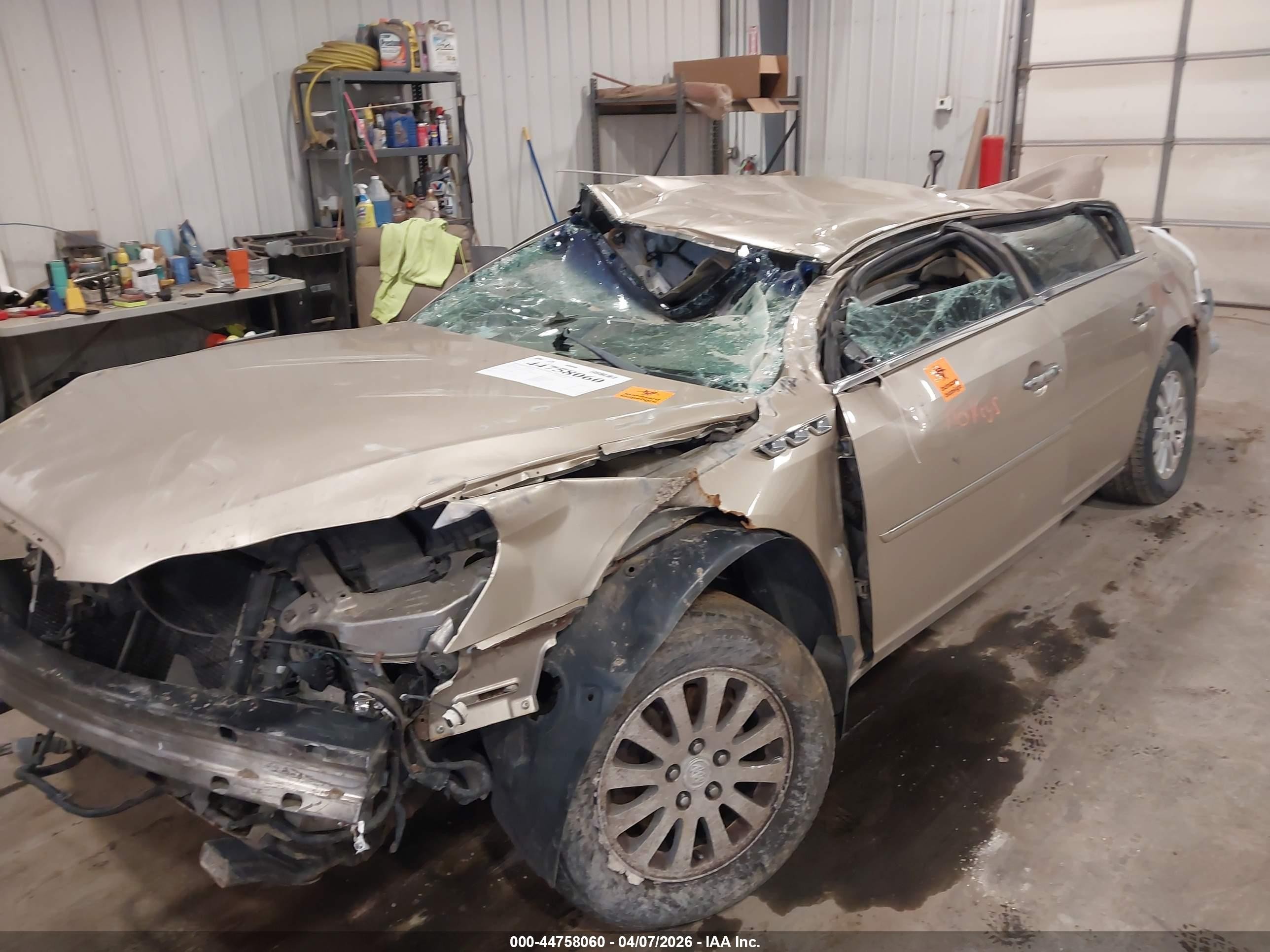 2006 Buick Lucerne Cx Gold vin: 1G4HP57276U140353