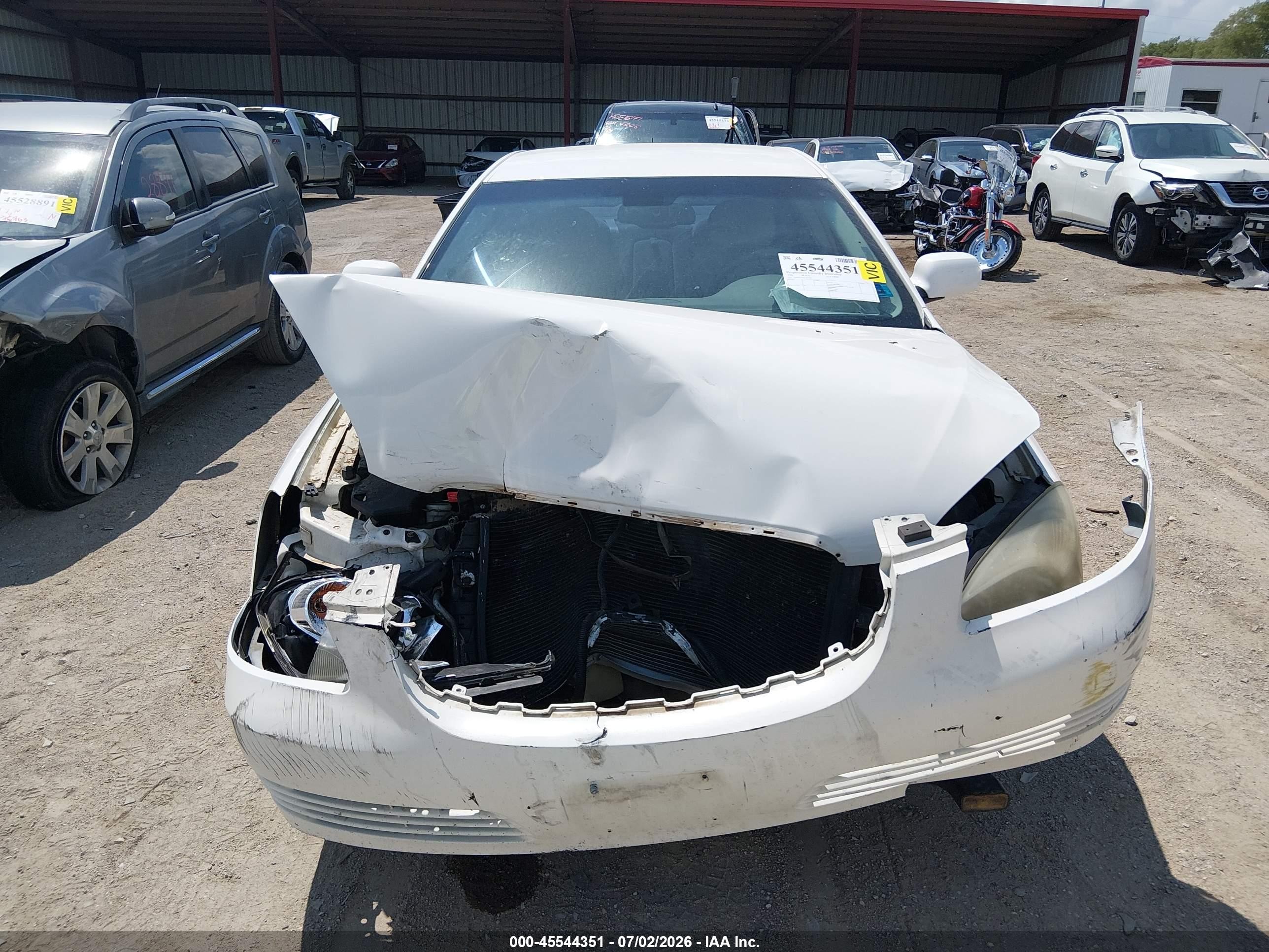 2006 Buick Lucerne Cx White vin: 1G4HP57276U203189