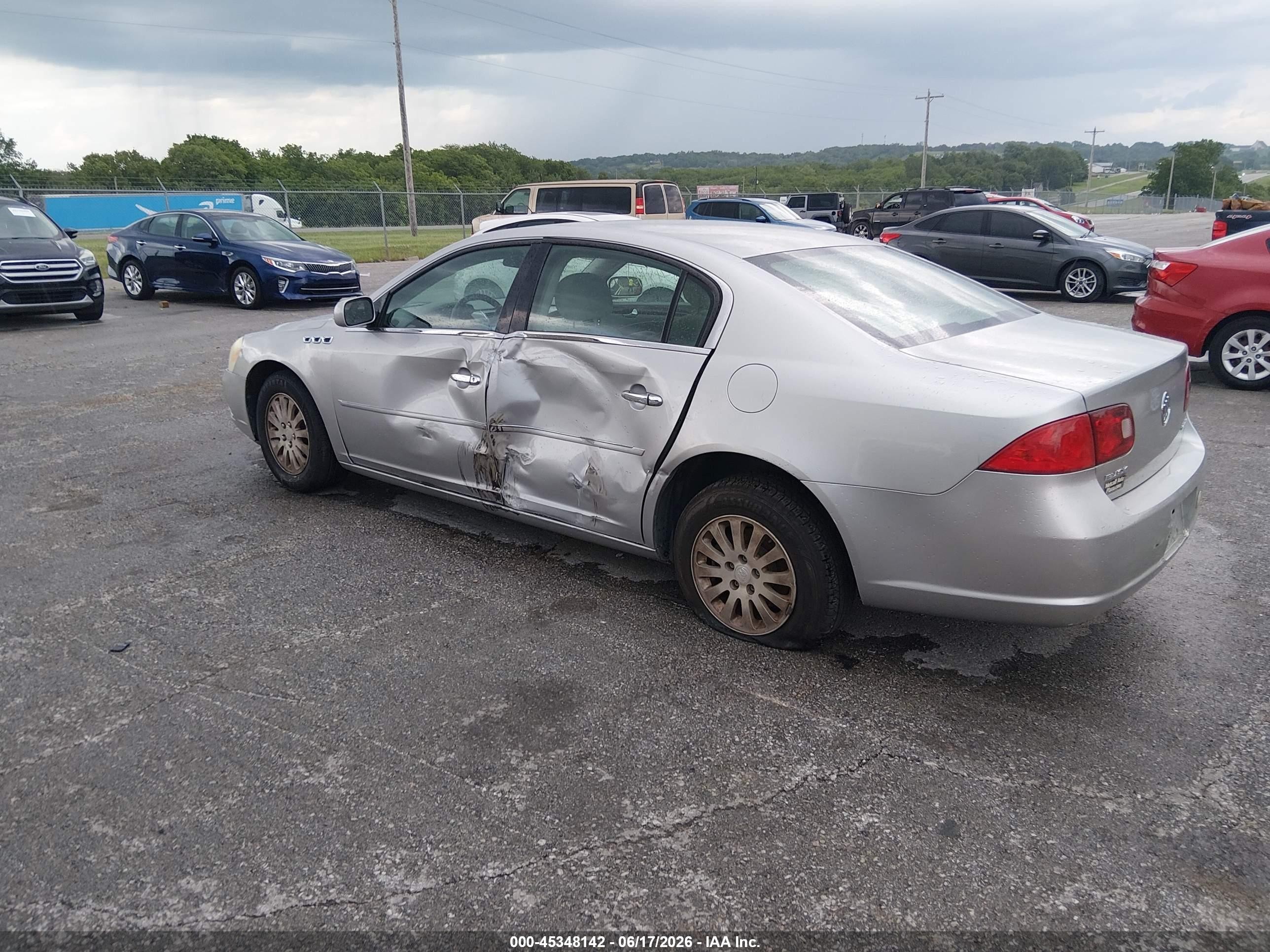 2006 Buick Lucerne Cx Silver vin: 1G4HP57276U211650