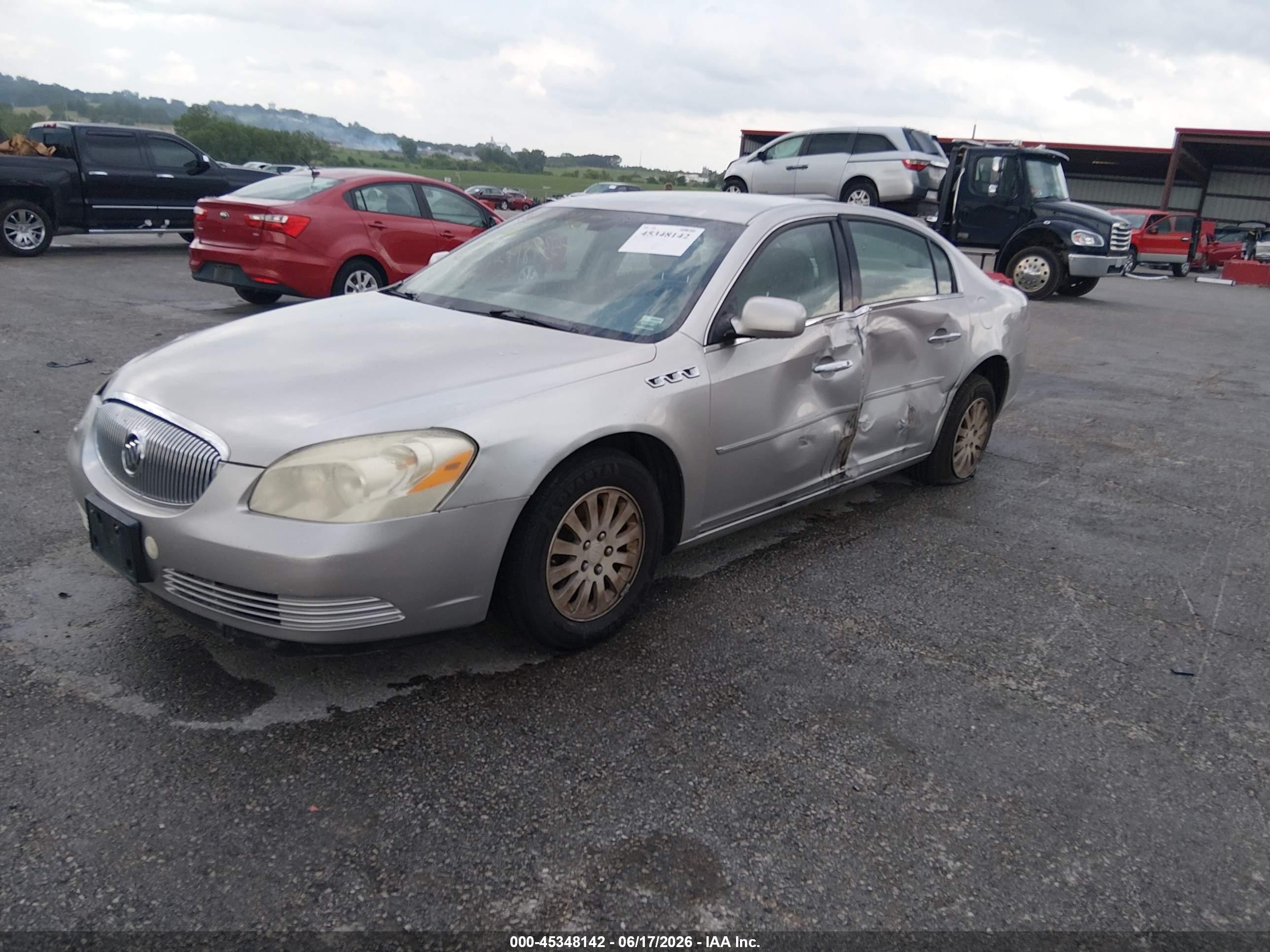 2006 Buick Lucerne Cx Silver vin: 1G4HP57276U211650