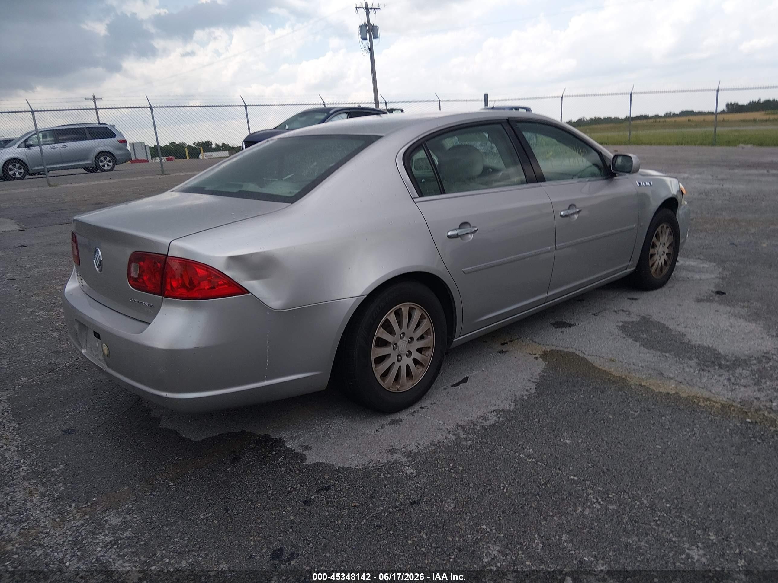 2006 Buick Lucerne Cx Silver vin: 1G4HP57276U211650