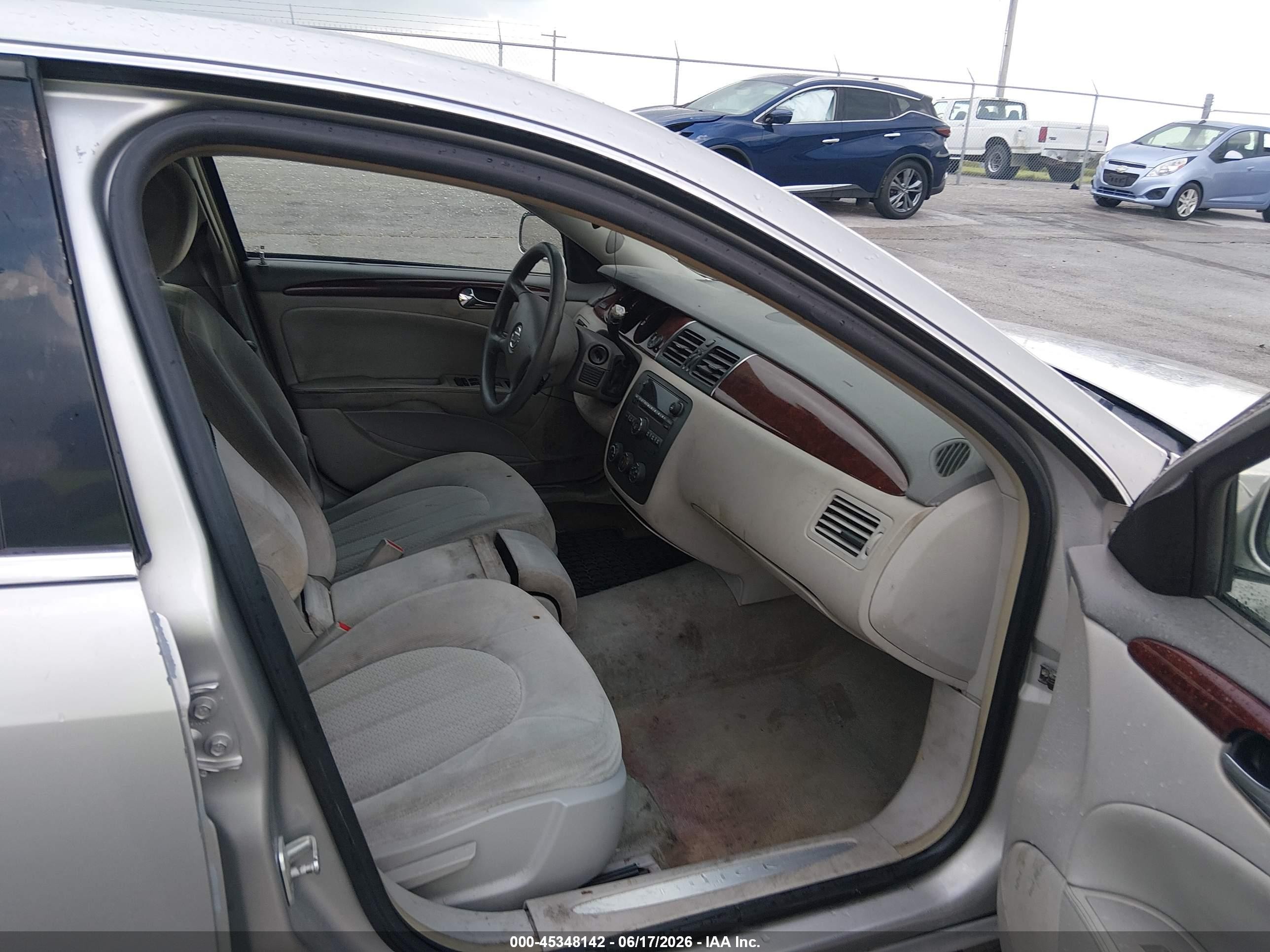 2006 Buick Lucerne Cx Silver vin: 1G4HP57276U211650