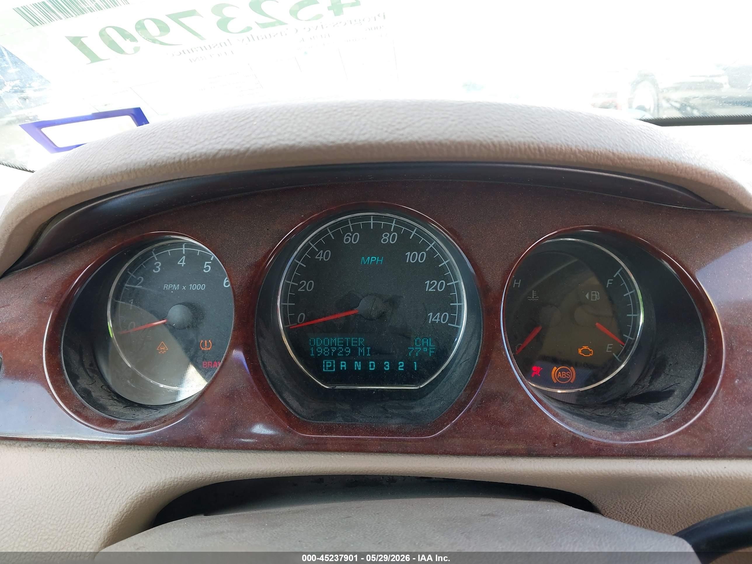 2006 Buick Lucerne Cx White vin: 1G4HP57276U226228