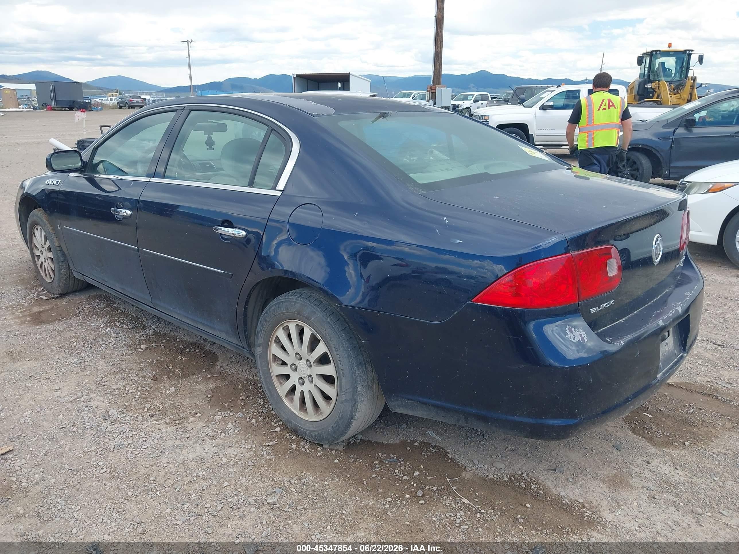 2006 Buick Lucerne Cx Blue vin: 1G4HP57286U167142