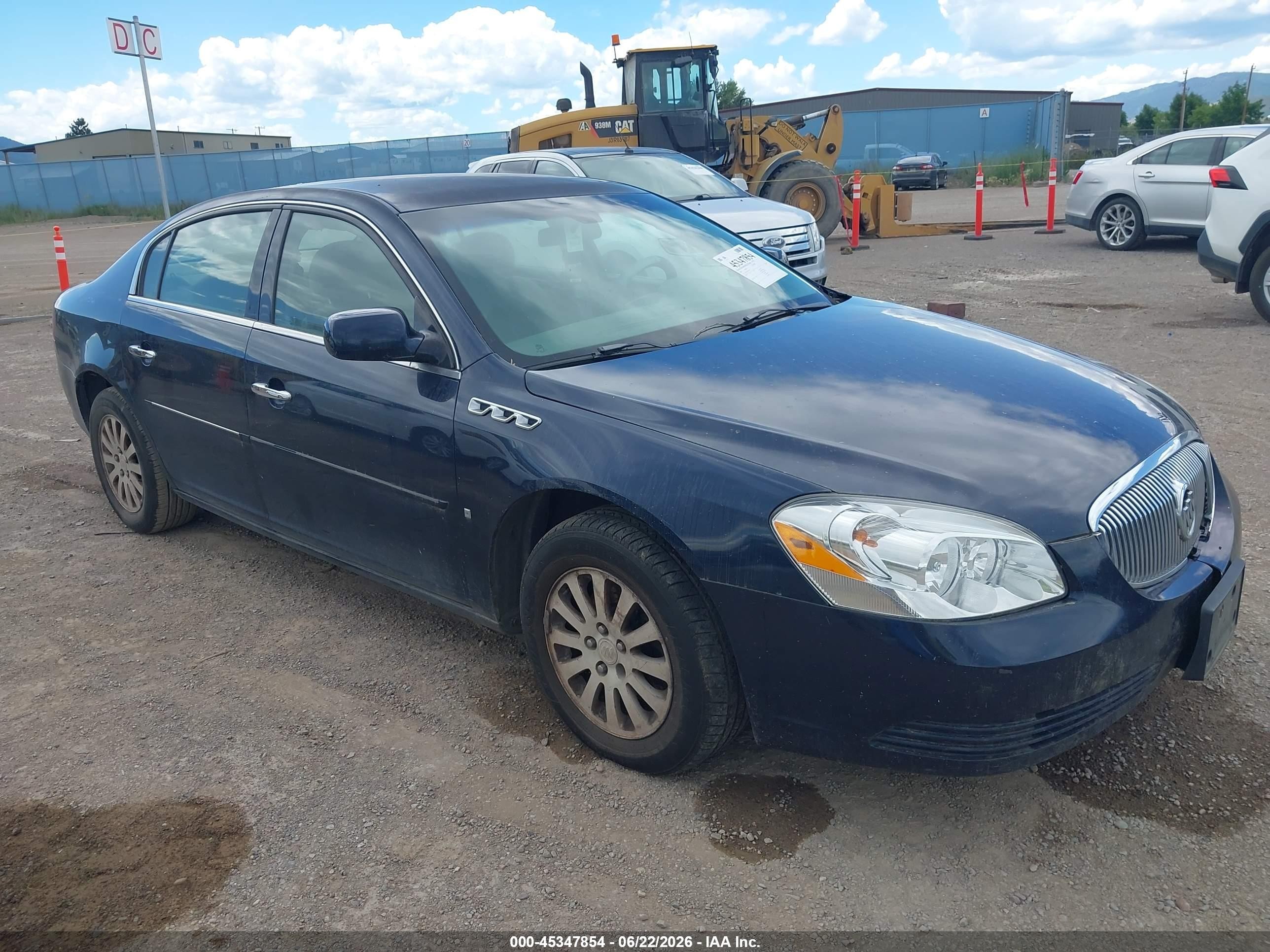 2006 Buick Lucerne Cx Blue vin: 1G4HP57286U167142