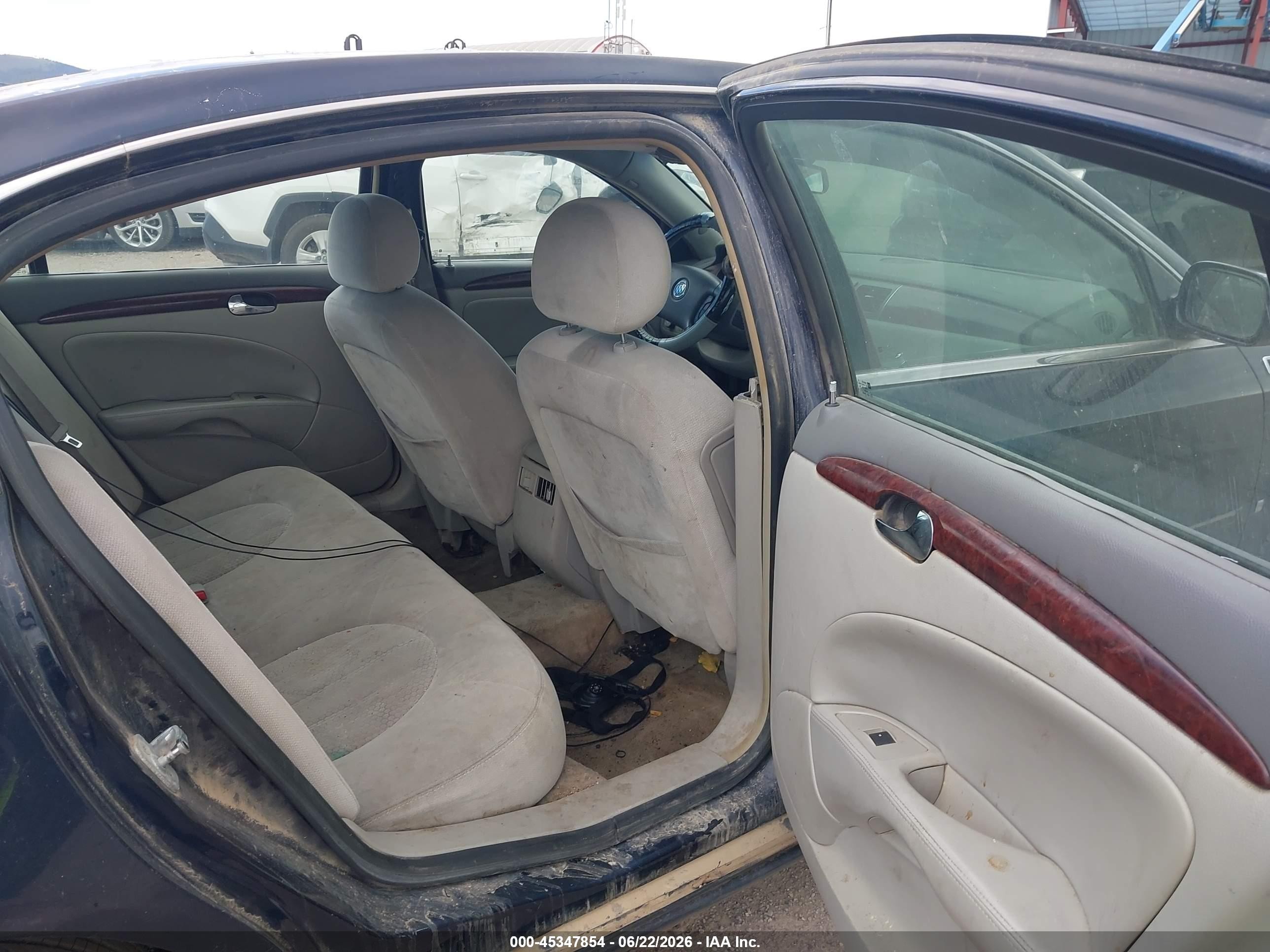 2006 Buick Lucerne Cx Blue vin: 1G4HP57286U167142