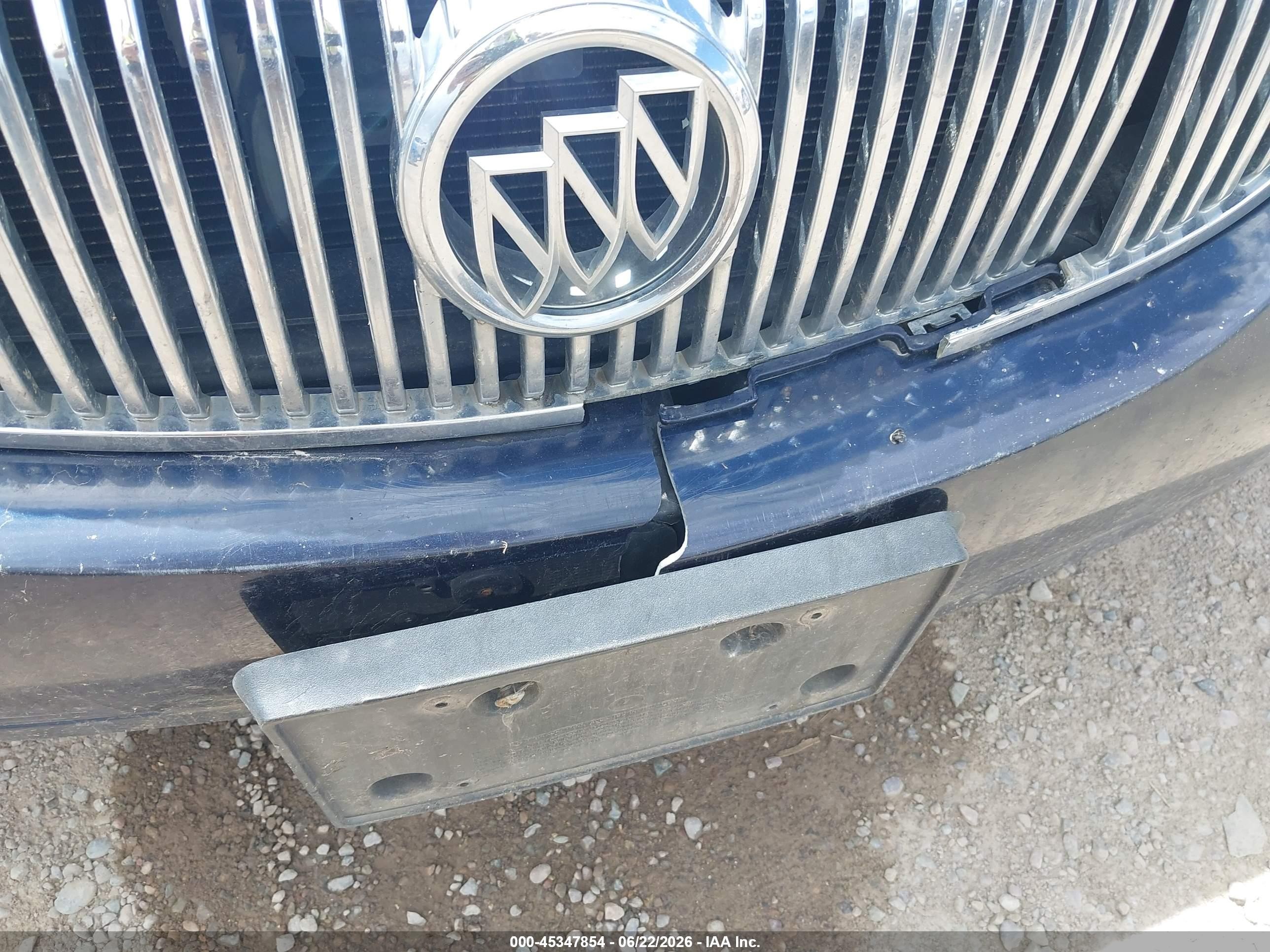 2006 Buick Lucerne Cx Blue vin: 1G4HP57286U167142