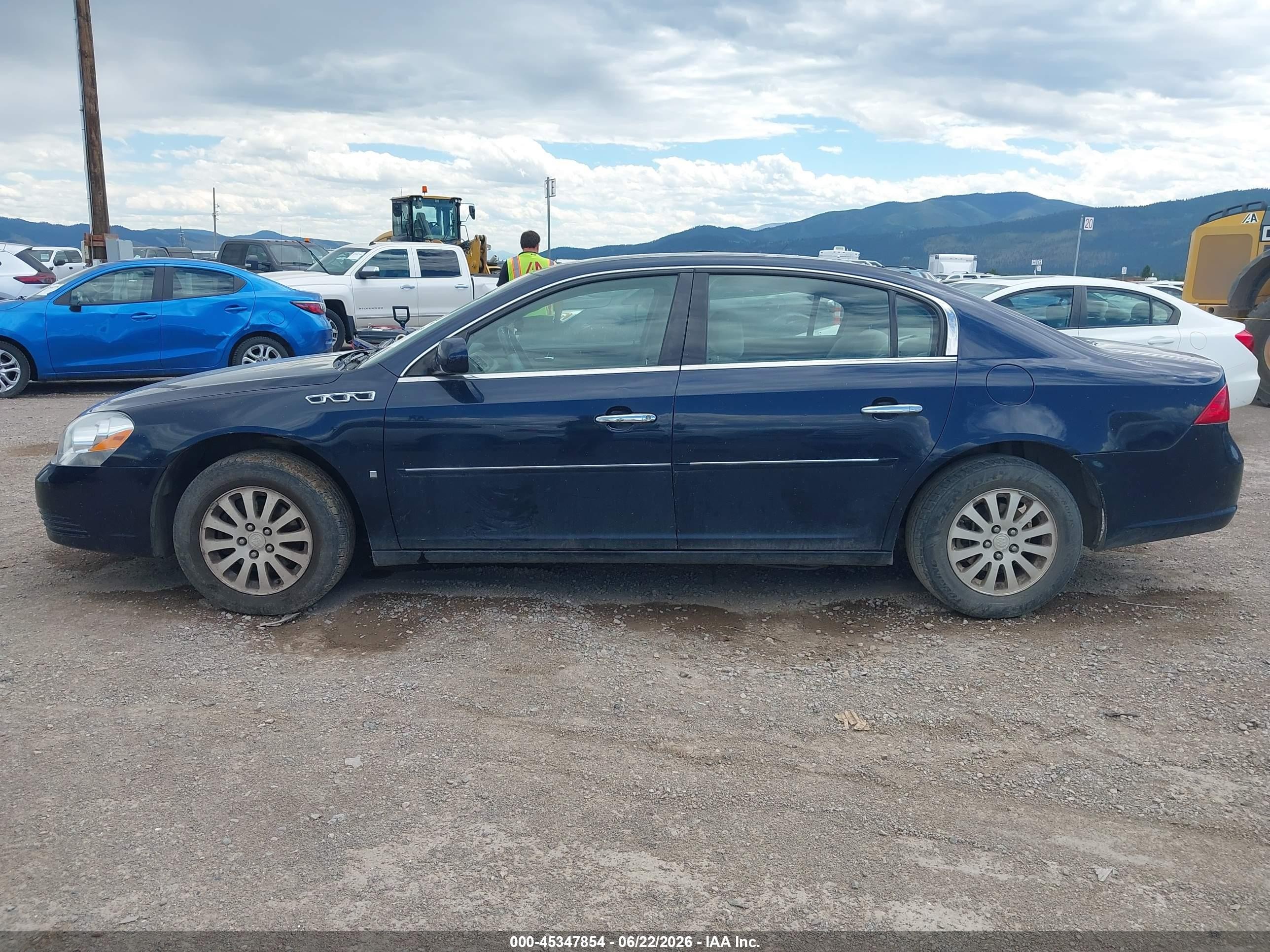 2006 Buick Lucerne Cx Blue vin: 1G4HP57286U167142