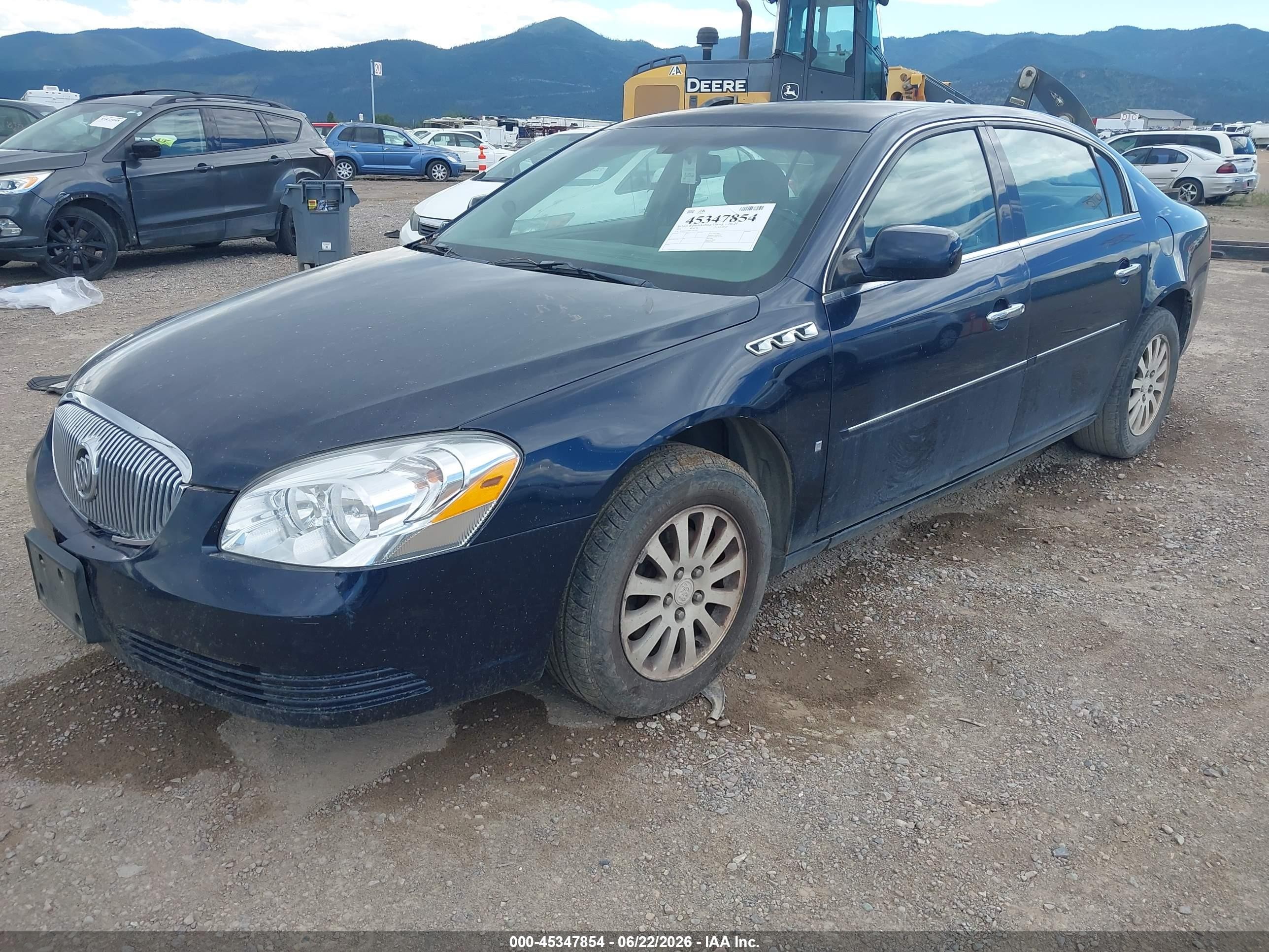 2006 Buick Lucerne Cx Blue vin: 1G4HP57286U167142