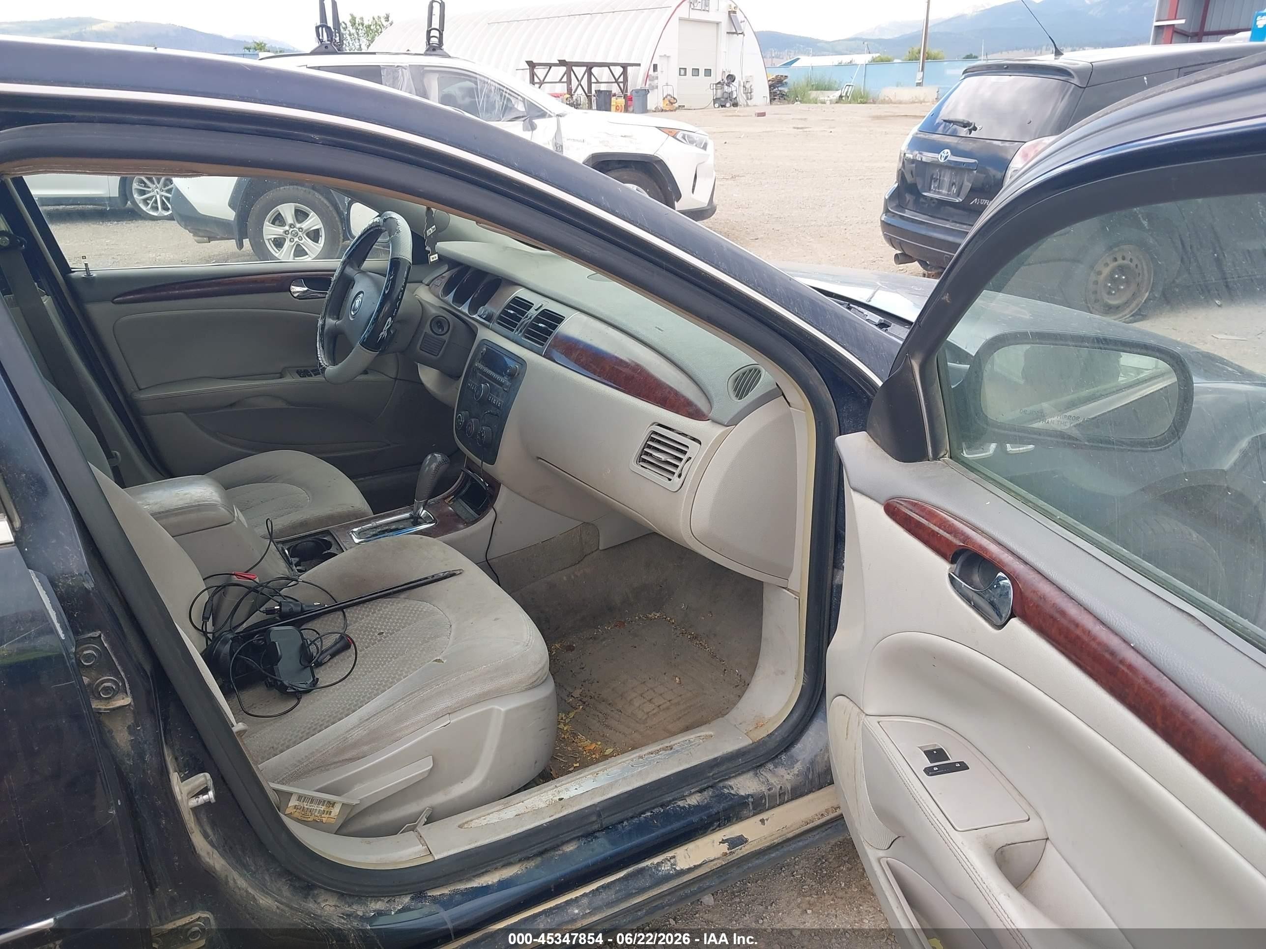 2006 Buick Lucerne Cx Blue vin: 1G4HP57286U167142