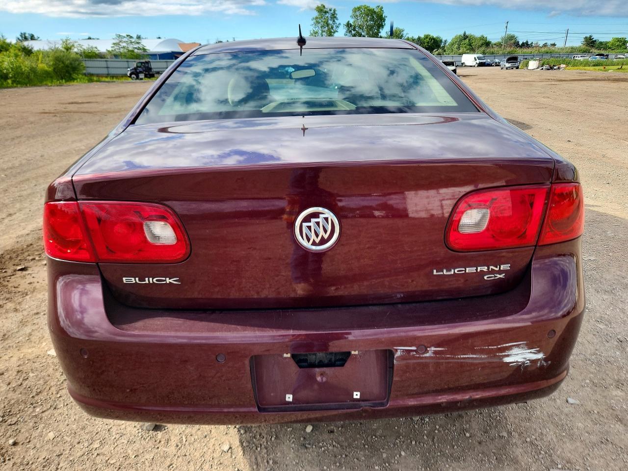 2006 Buick Lucerne Cx Burgundy vin: 1G4HP57286U179663