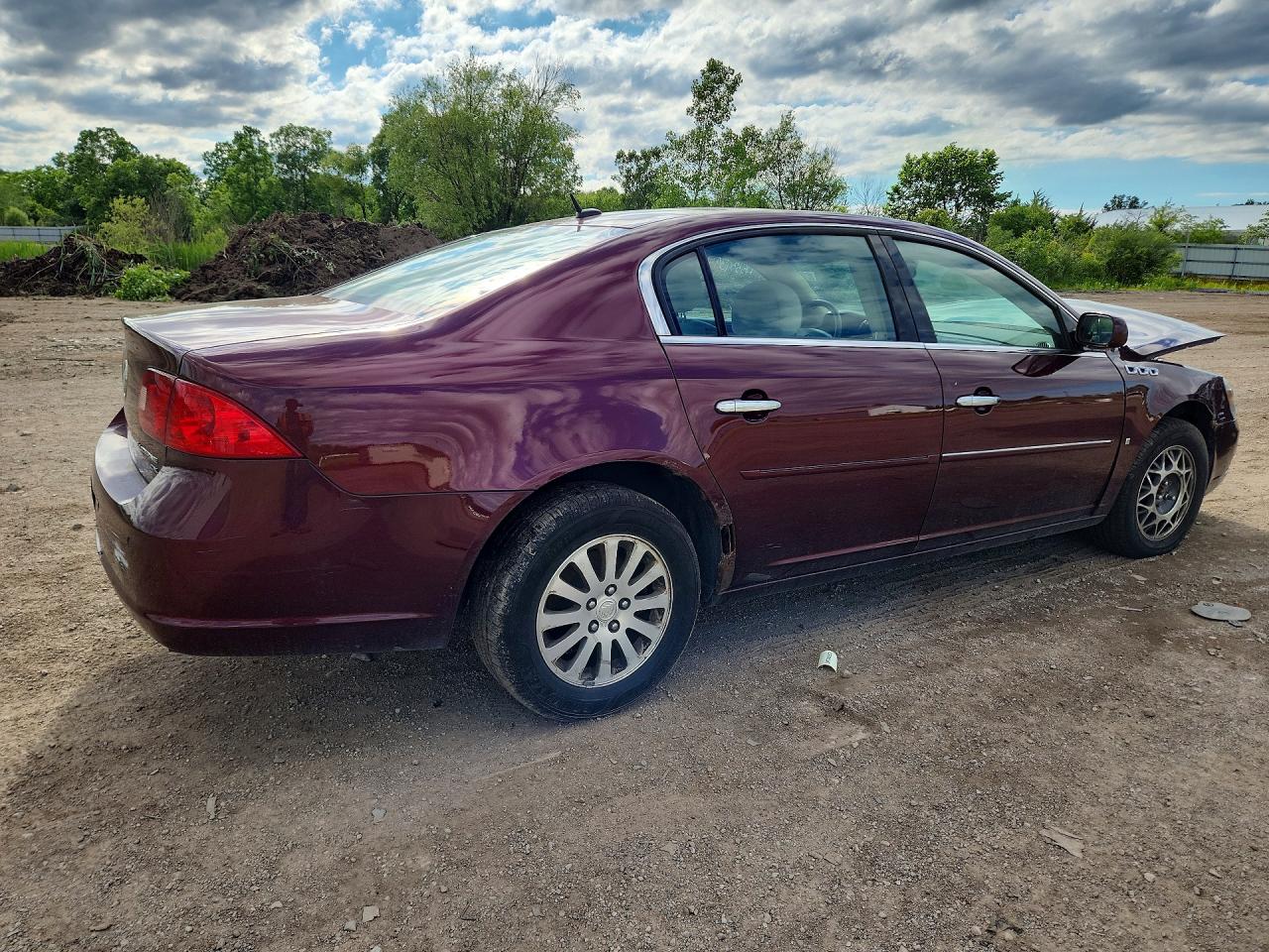 2006 Buick Lucerne Cx Burgundy vin: 1G4HP57286U179663