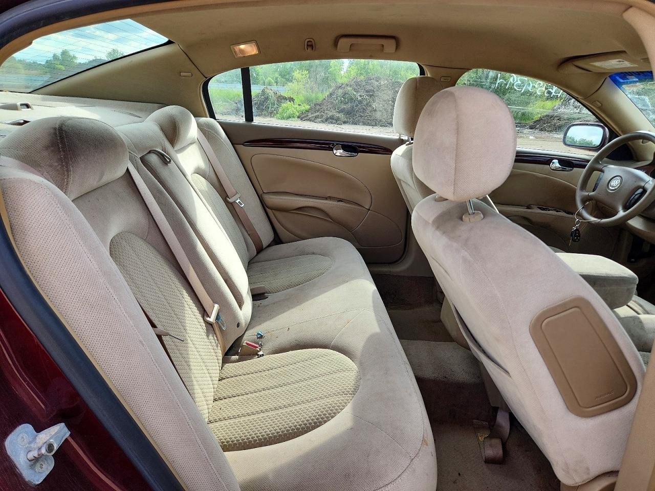 2006 Buick Lucerne Cx Burgundy vin: 1G4HP57286U179663