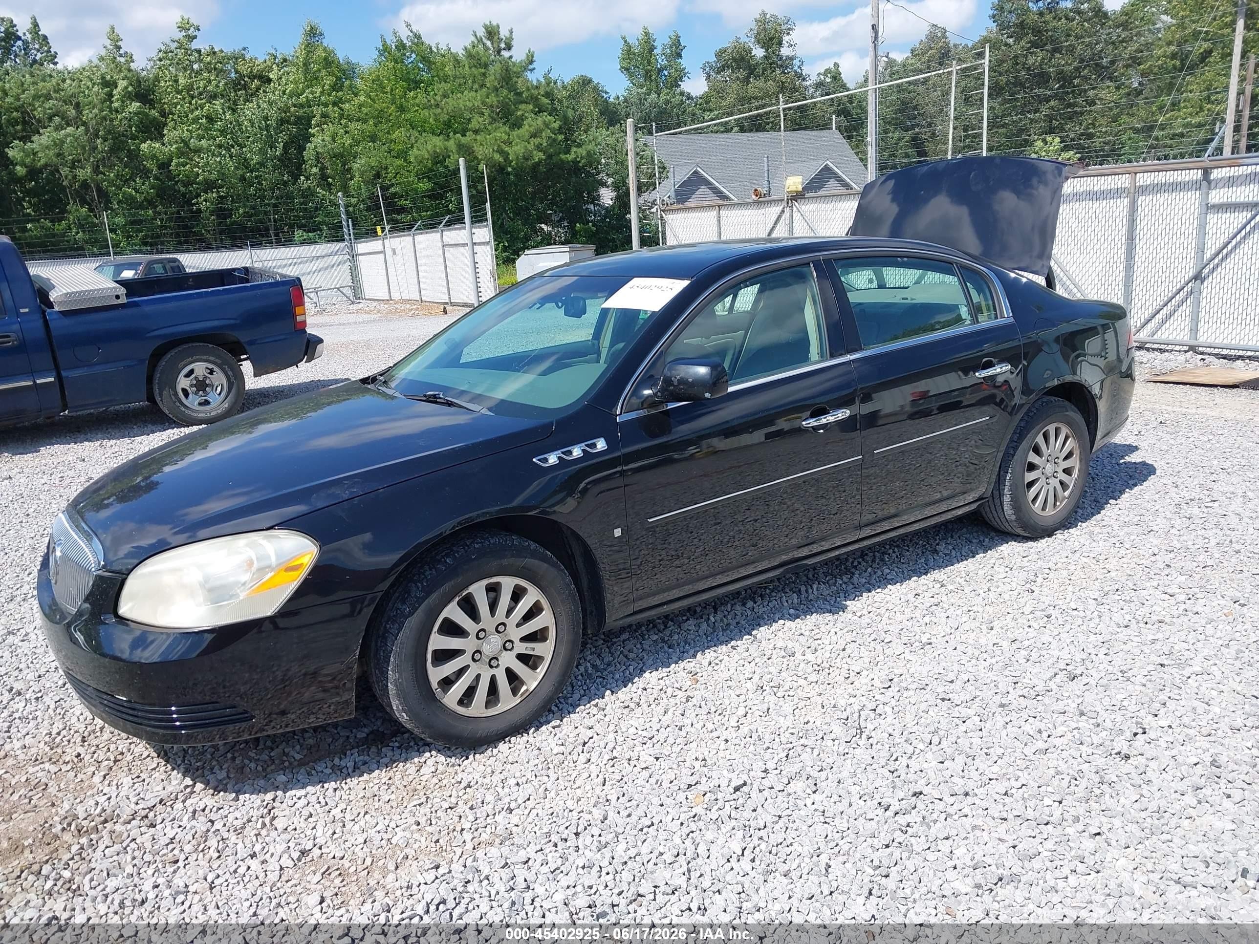 2006 Buick Lucerne Cx Black vin: 1G4HP57286U210622