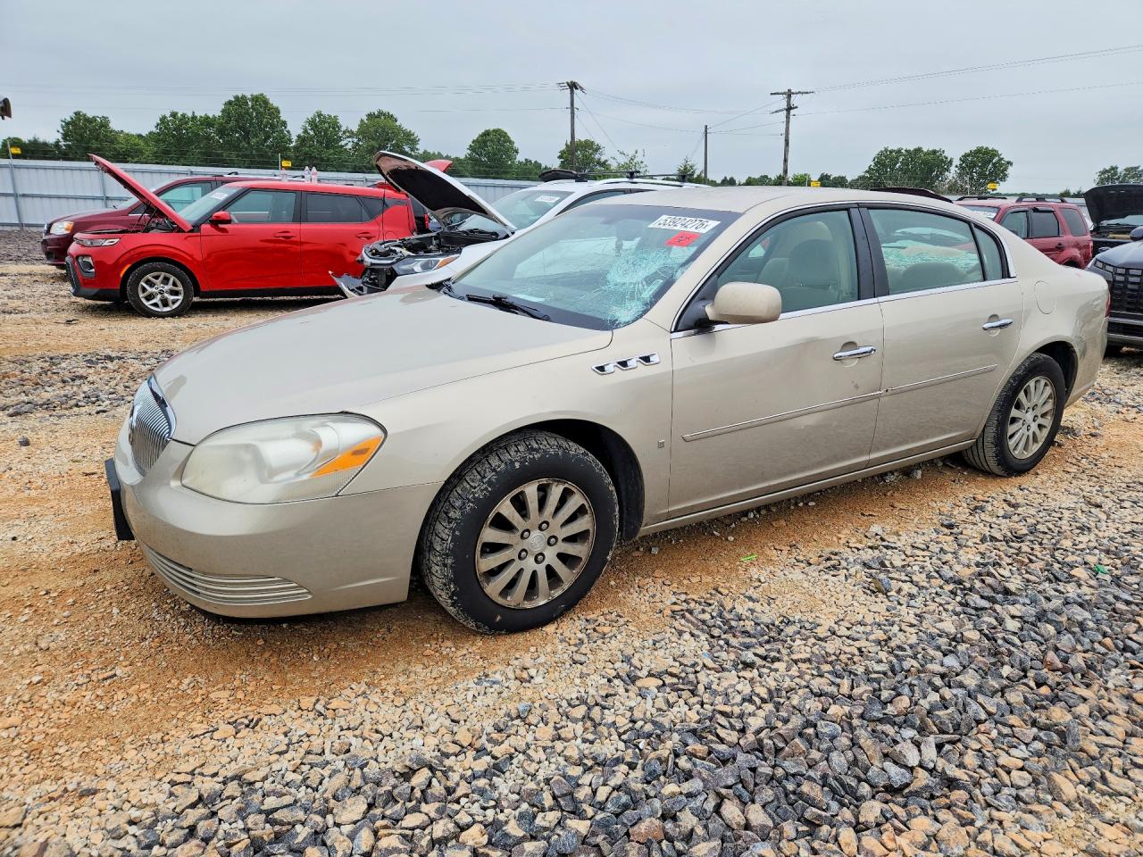 2008 Buick Lucerne Cx Желто-коричневый vin: 1G4HP57288U142034