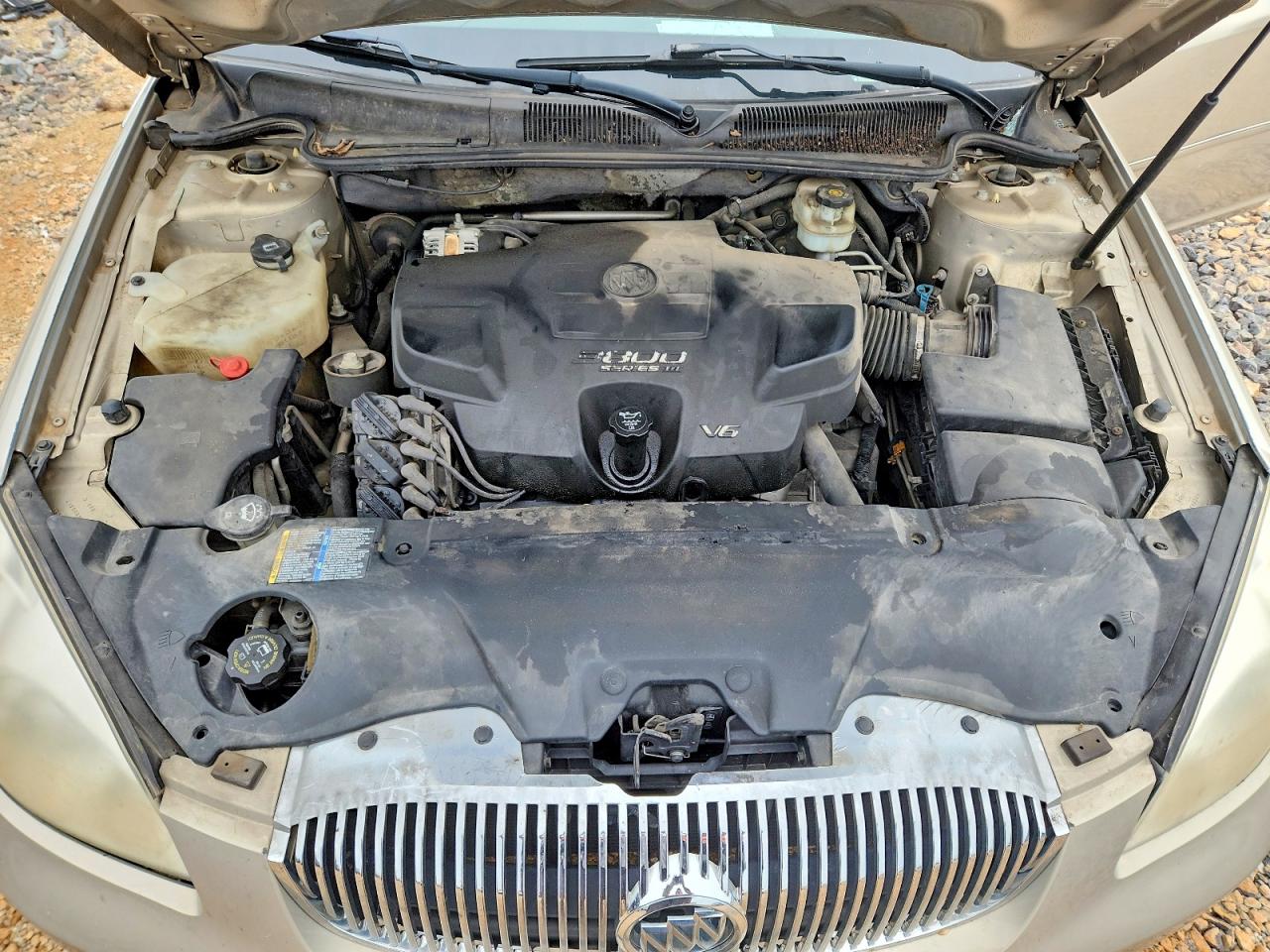 2008 Buick Lucerne Cx Tan vin: 1G4HP57288U142034