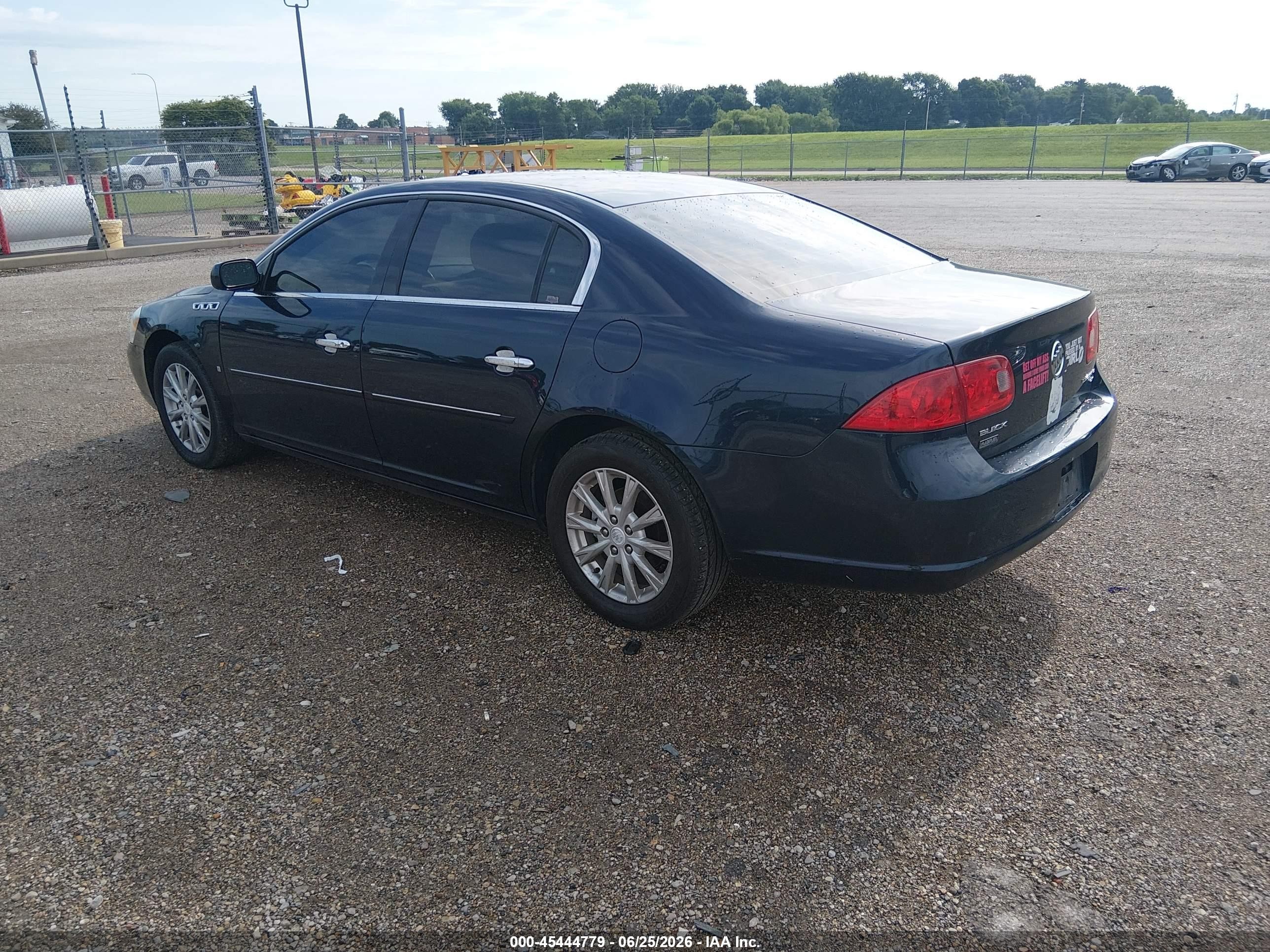 2009 Buick Lucerne Cx Dark Blue vin: 1G4HP57M19U141102