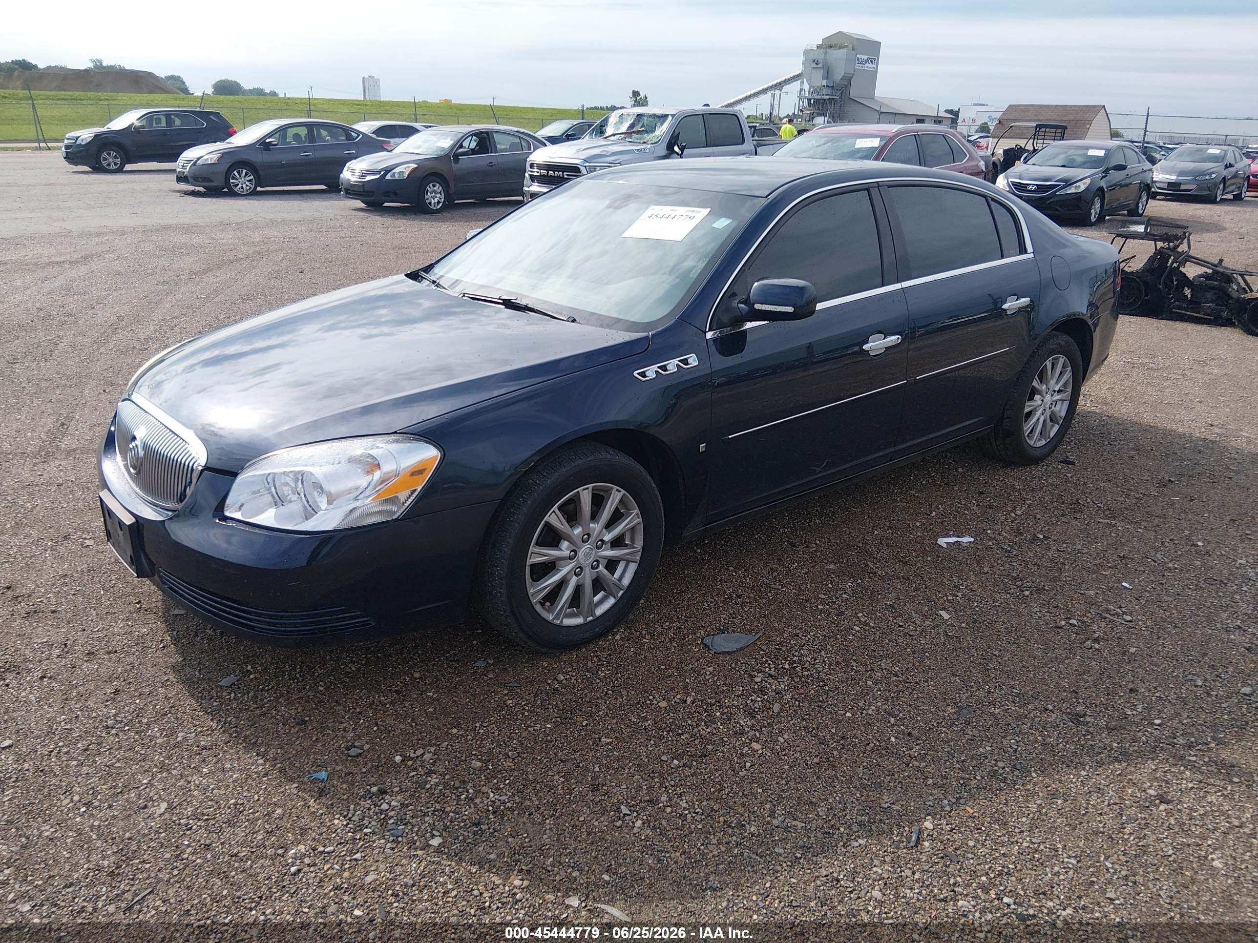 2009 Buick Lucerne Cx Dark Blue vin: 1G4HP57M19U141102